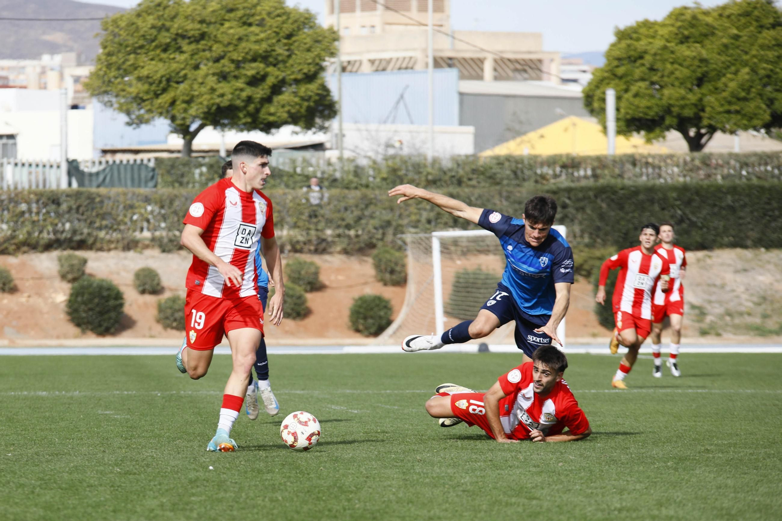 Imágenes del partido entre Almeria B contra Villanovense de segunda RFEF