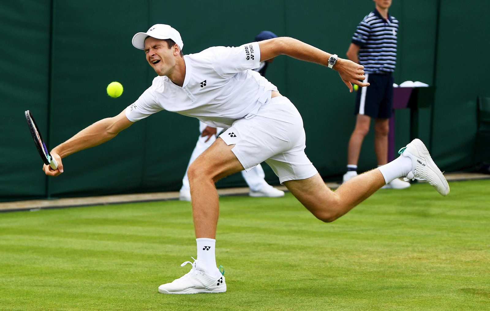 Las fotos del Davidovich-Hurkacz en Wimbledon