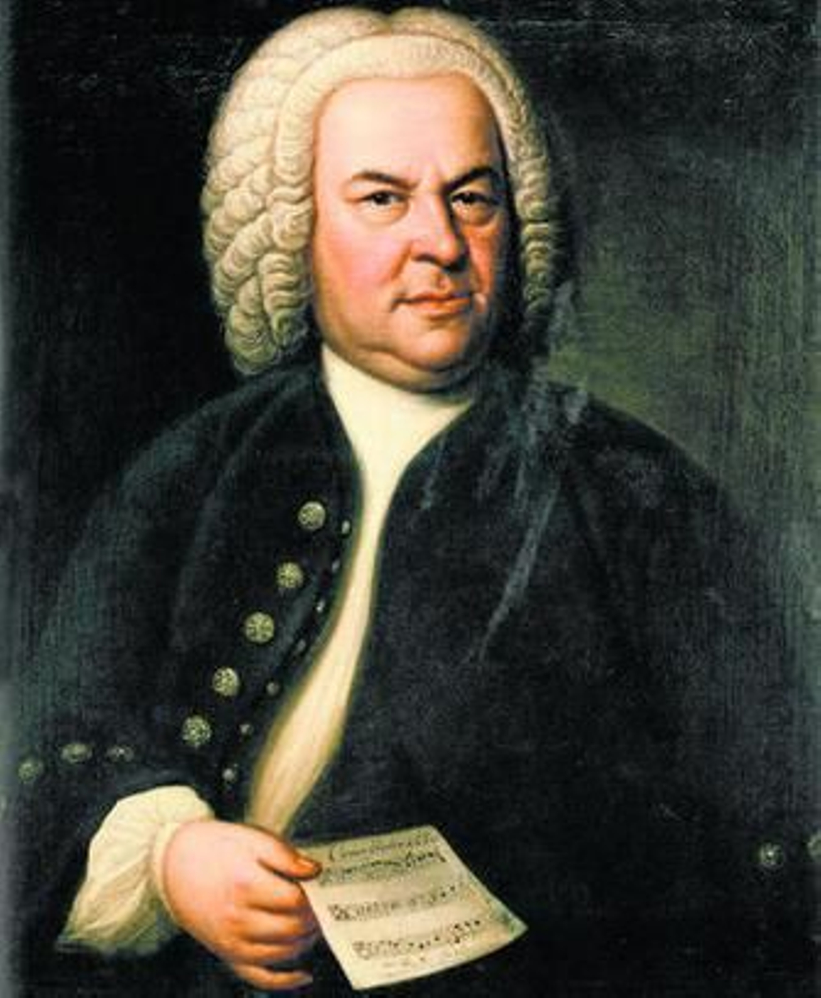 Johann Sebastian Bach, en el famoso retrato (1748) de Elias Gottlob Haussmann que inspiró a John Eliot Gardiner.