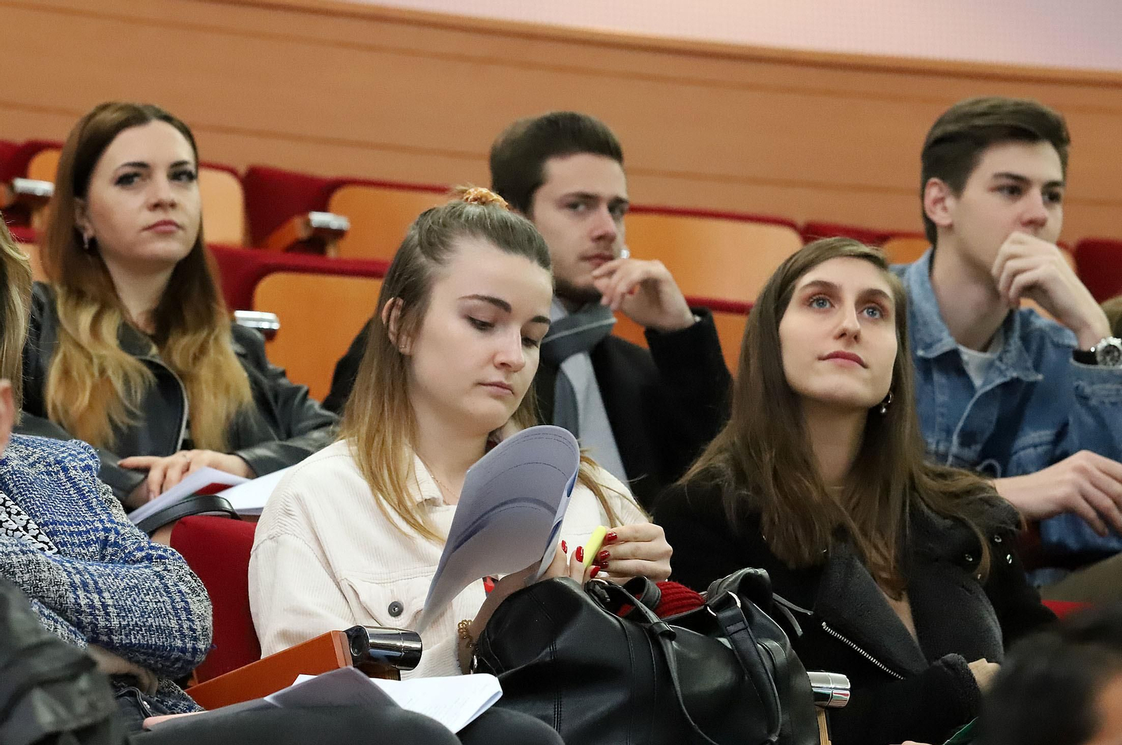 Imágenes de la llegada de erasmus a la Universidad de Huelva