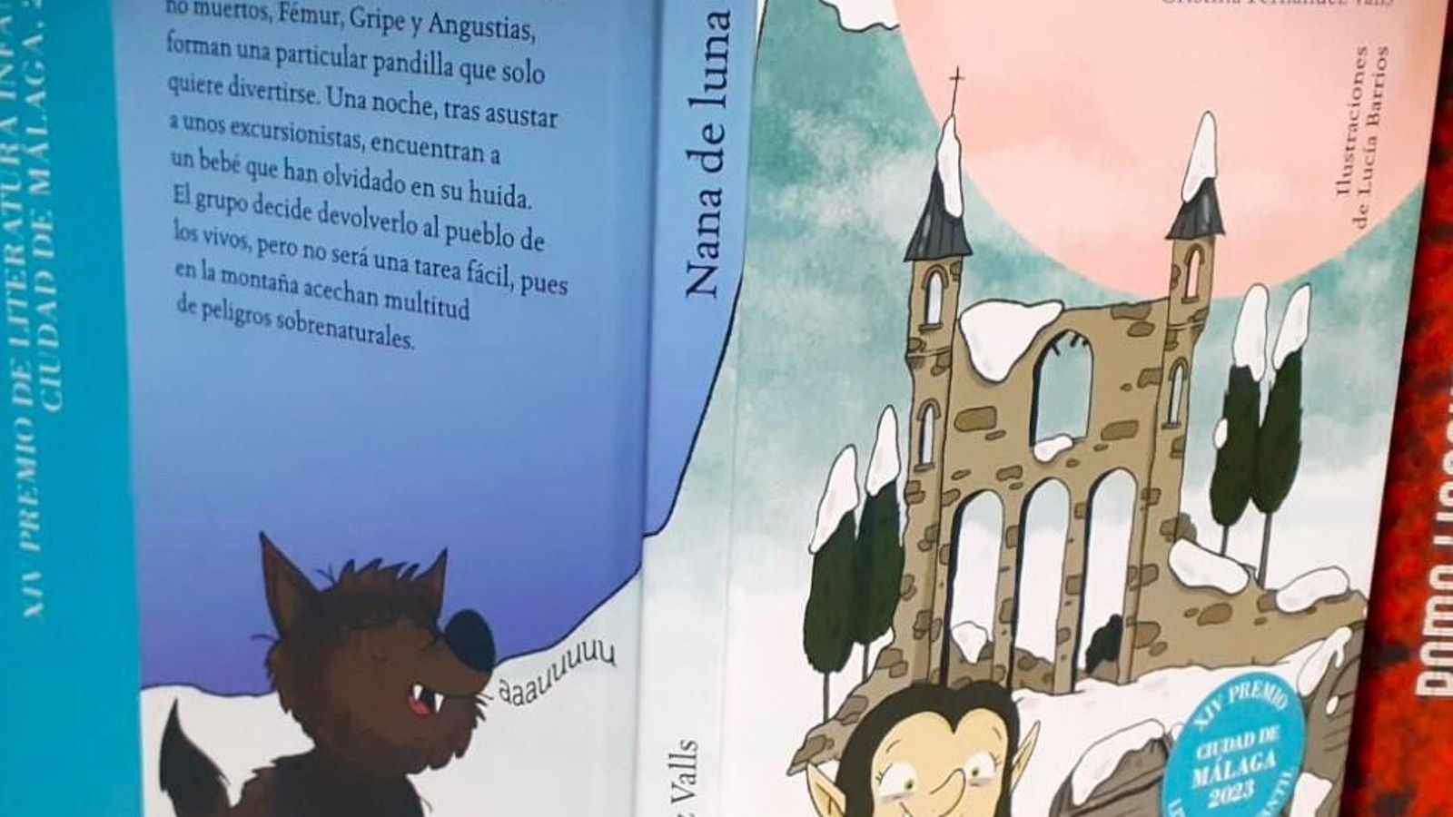 La portada del libro 'Nana de luna llena'.