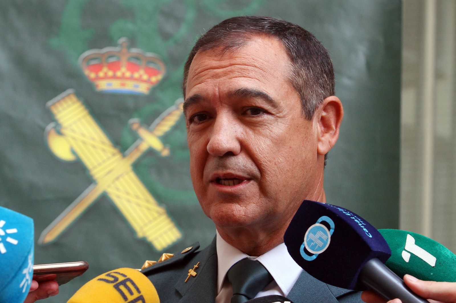 Imágenes del acto de celebración del 173 aniversario de la fundación de la Guardia Civil.