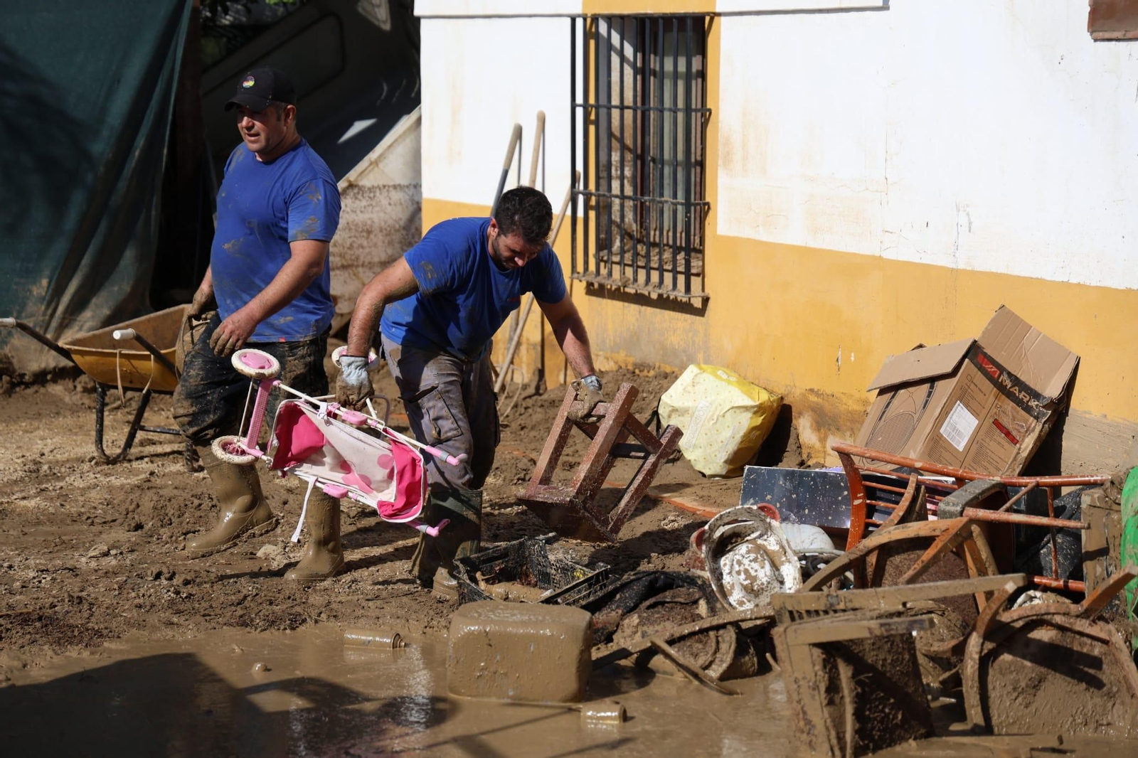 Álora se recupera de las inundaciones por la DANA, en imágenes