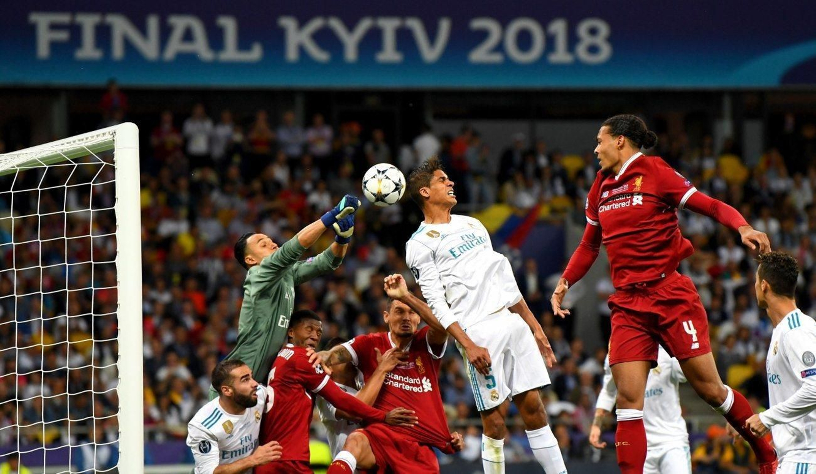 Las imágenes de la final de la Champions en Kiev