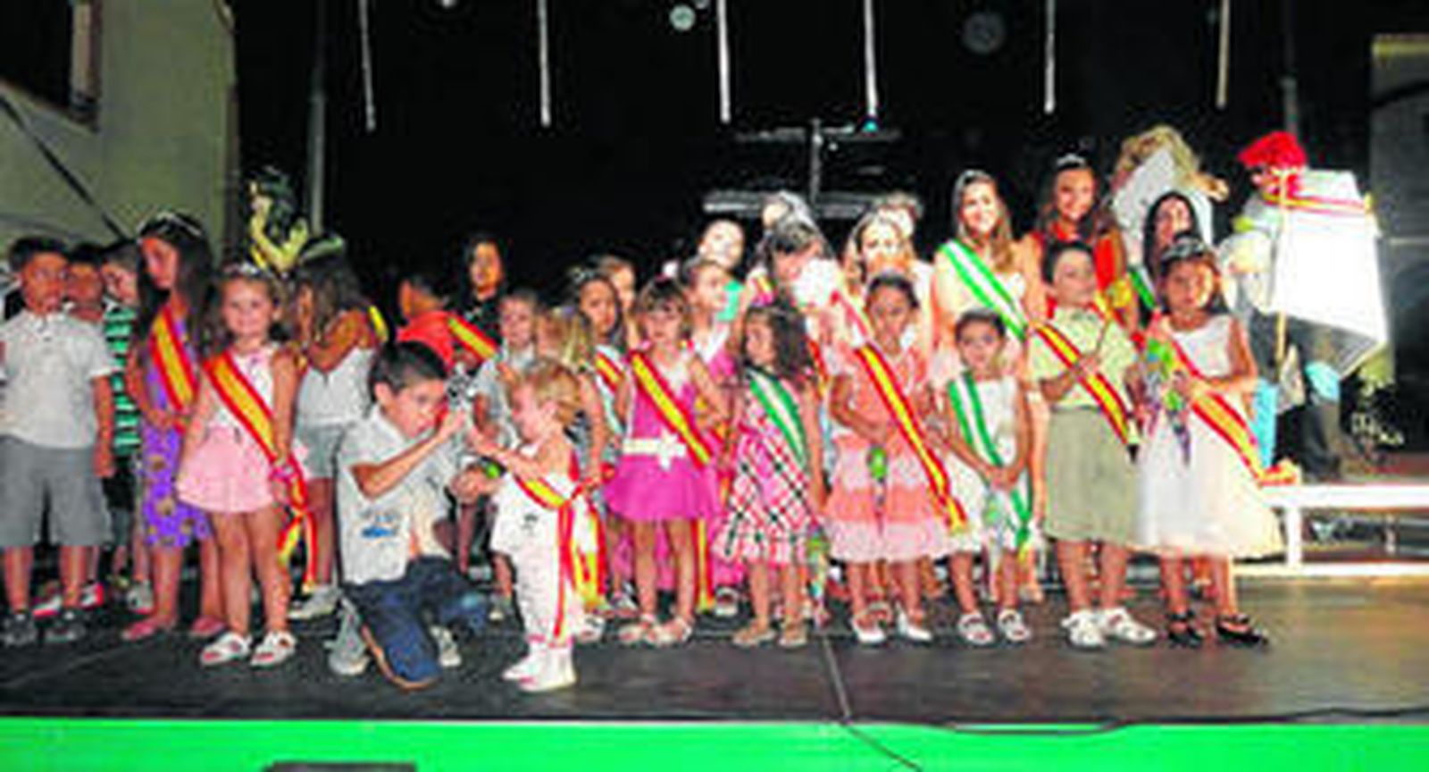 Los galardonados de esta edición de las fiestas.