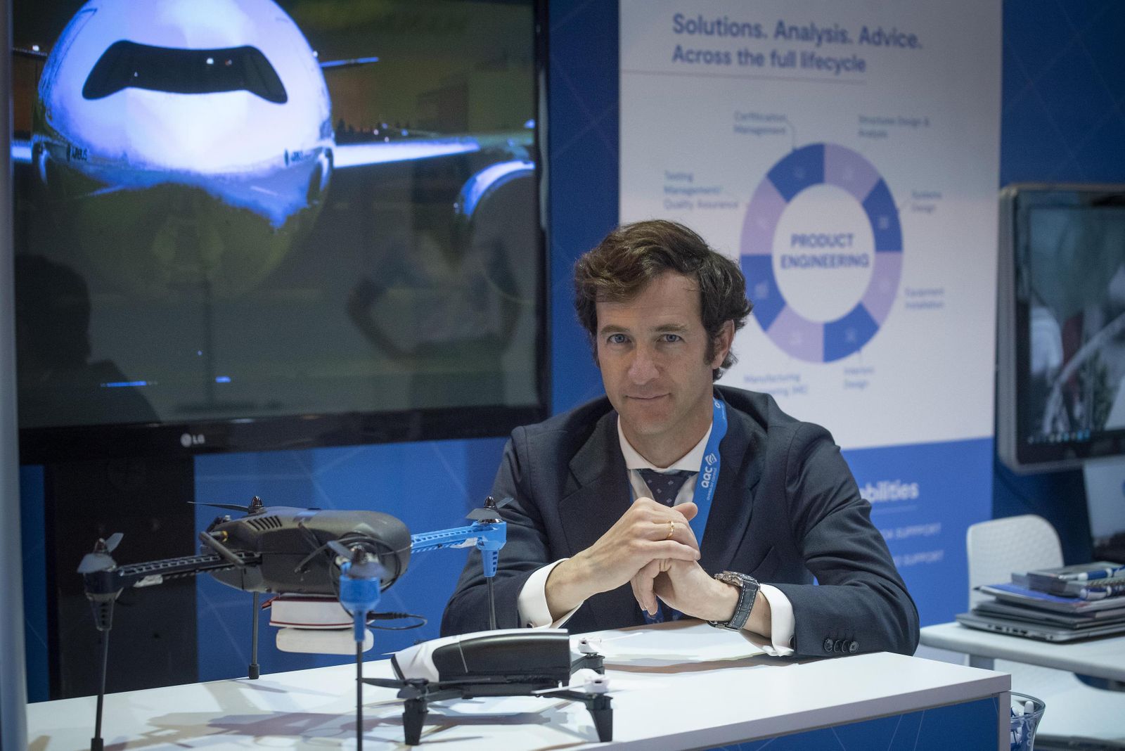 Pedro Sanz, director general de Ayesa Air Control