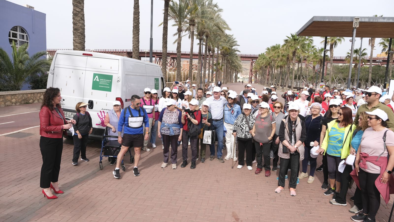 Marcha agua+salud+vida, en imágenes