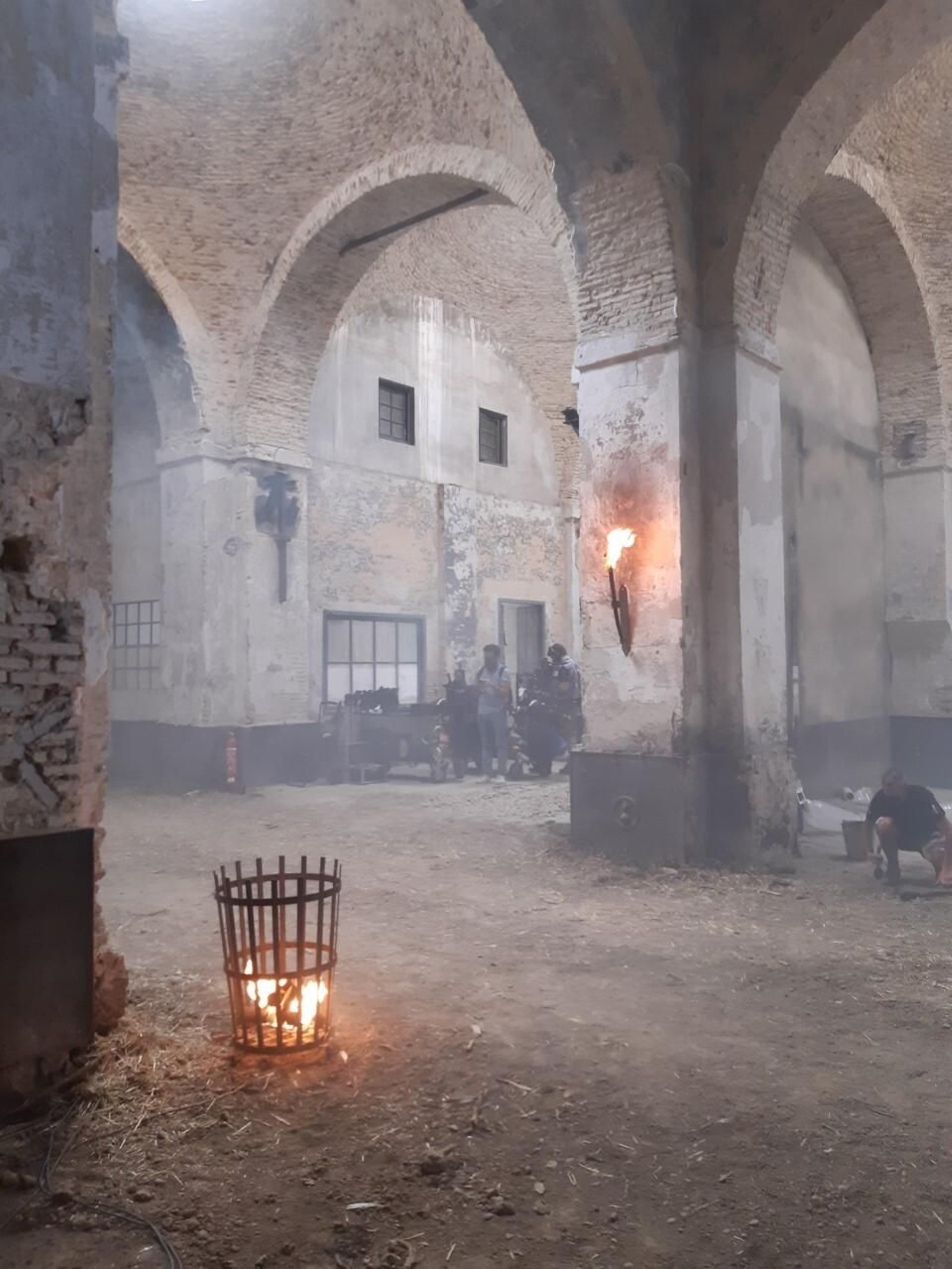 Rodaje de 'Sin límites' en la Fábrica de Artillería.