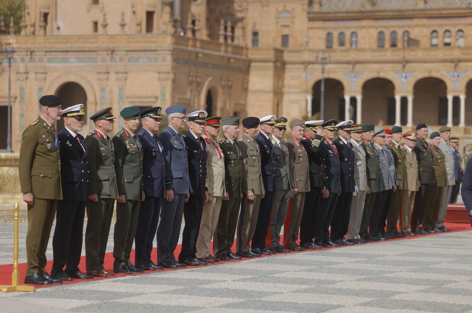 Las fotos del acto de inauguración de la Reunión de los Jefes de Estado Mayor de la Defensa