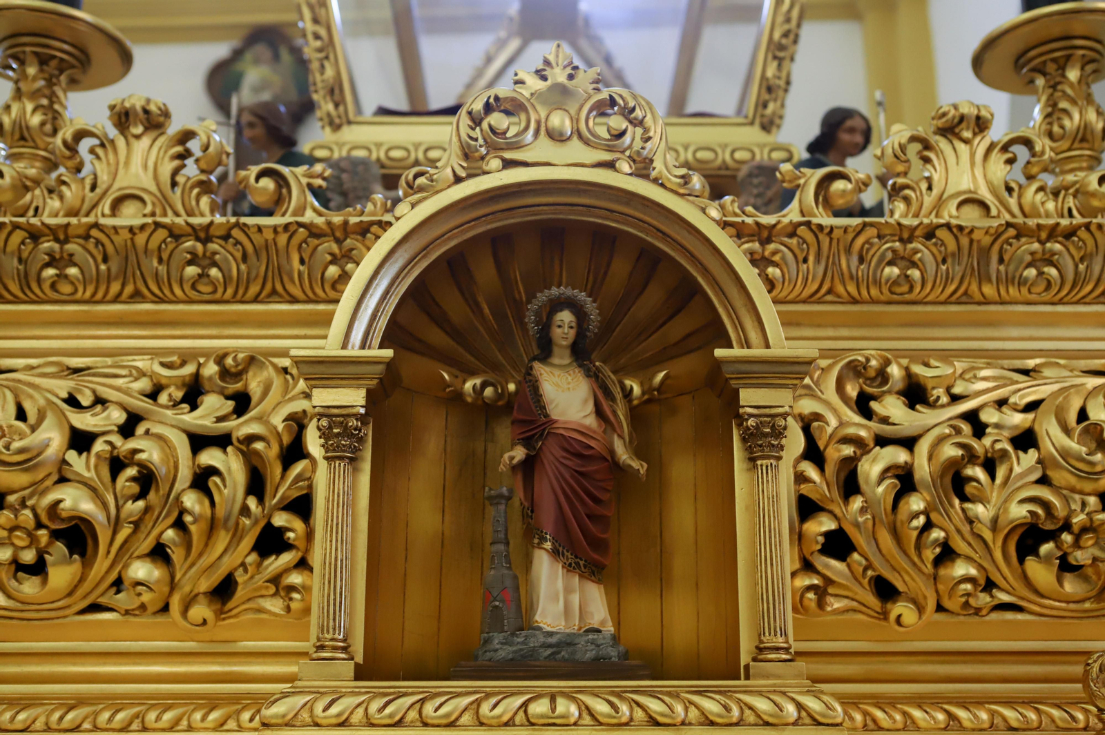 Fotos de los preparativos de la Semana Santa en Algeciras