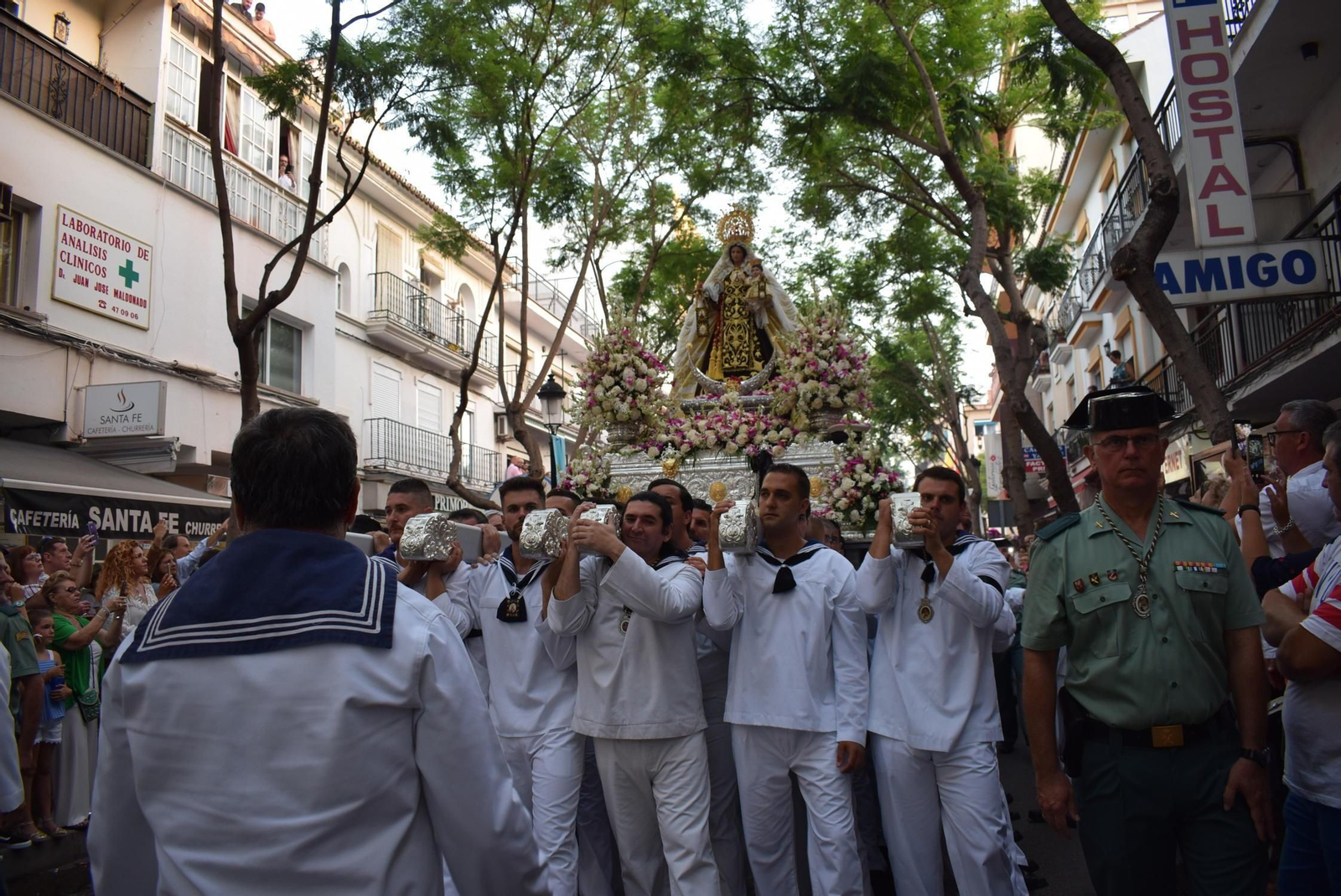 Virgen del Carmen en Los Boliches, Fuengirola