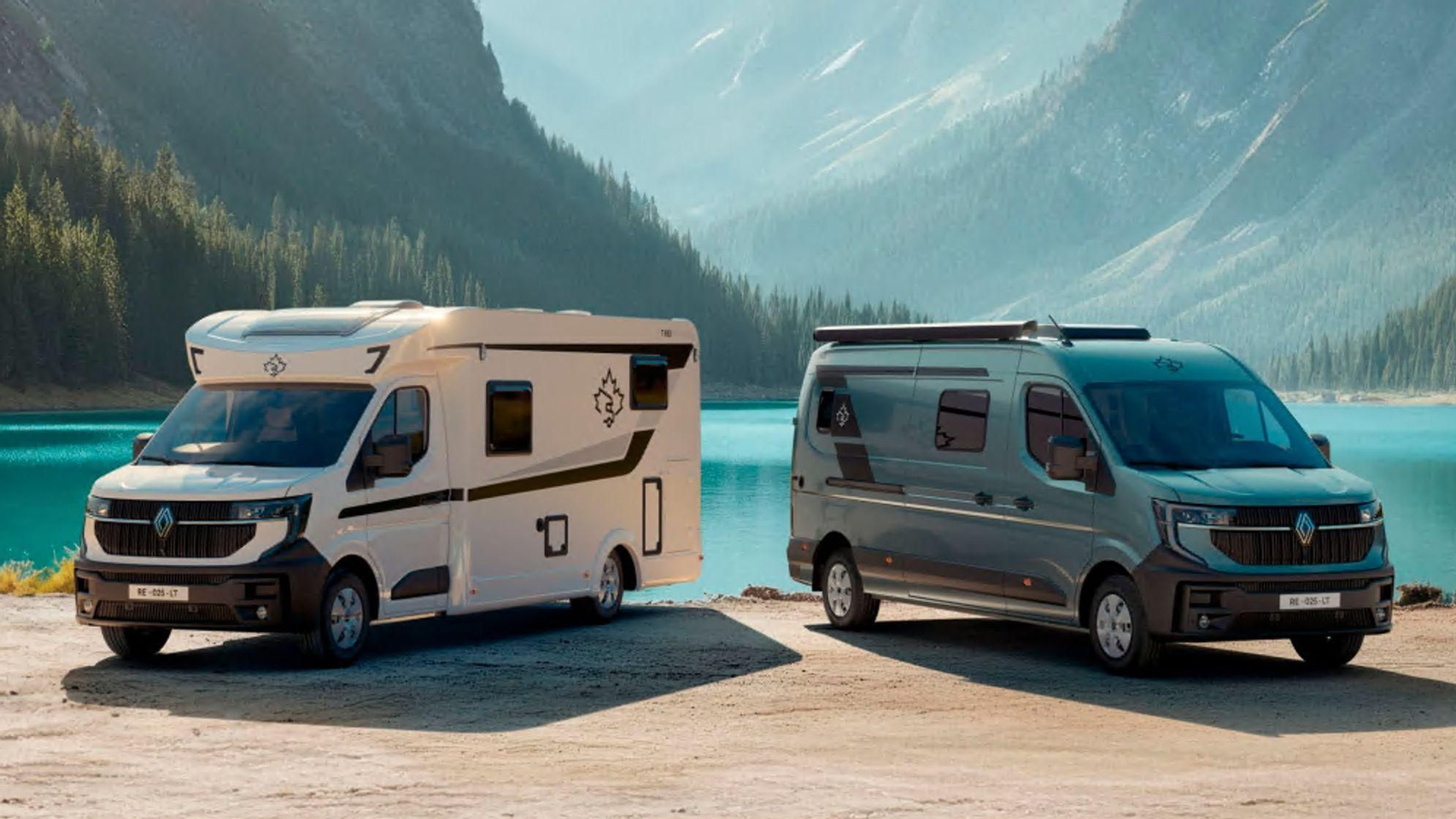 Renault y Ahorn Camp presentan una gama de autocaravanas y campers