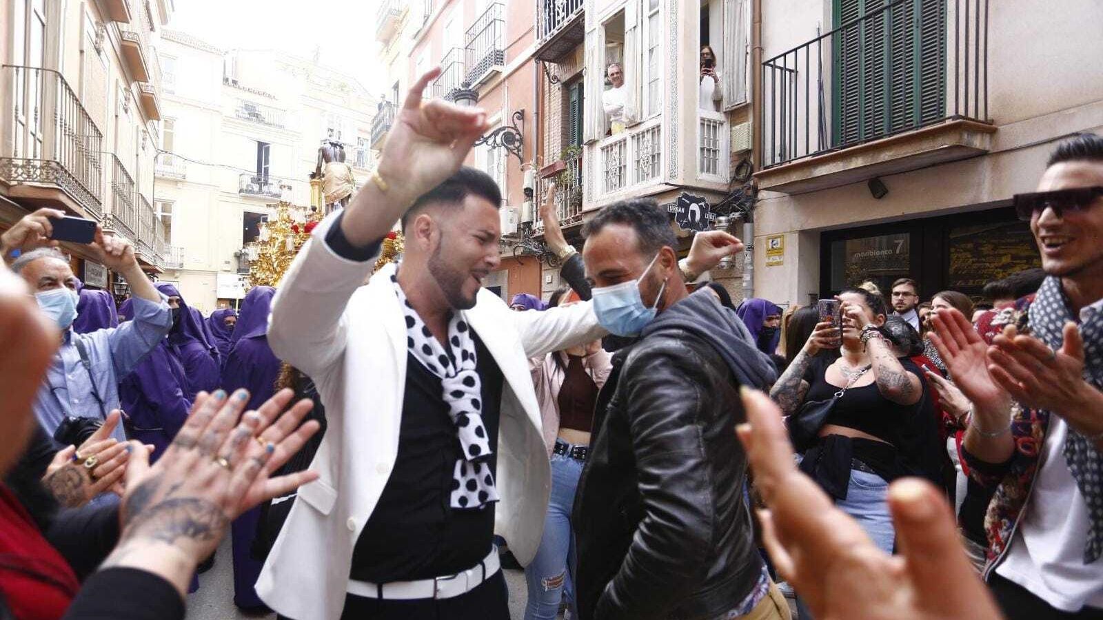 La promesa de Nuestro Padre Jesús de la Columna acompañó al titular durante su Estación de Penitencia