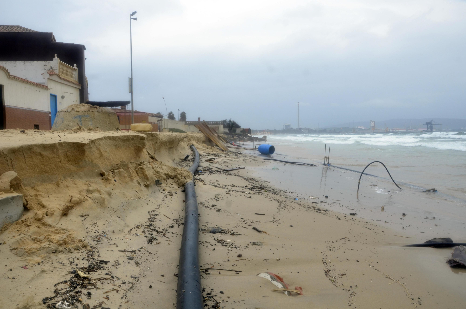 Imágenes de los efectos del temporal en El Rinconcillo