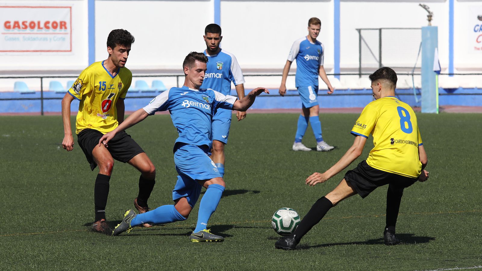 Copero se marcó un partidazo contra el Ciudad Jardín.