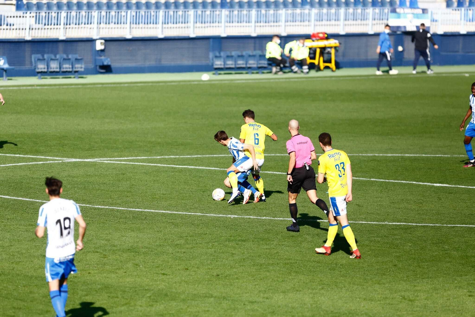 El Málaga CF-Waasland-Beveren, en fotos