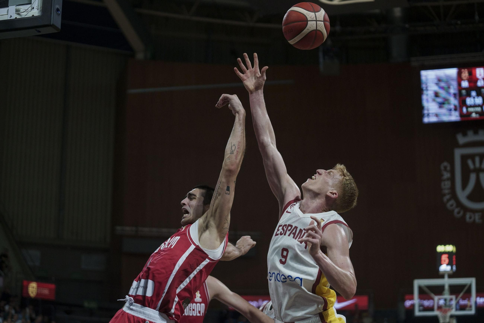Las fotos del España-Georgia de baloncesto