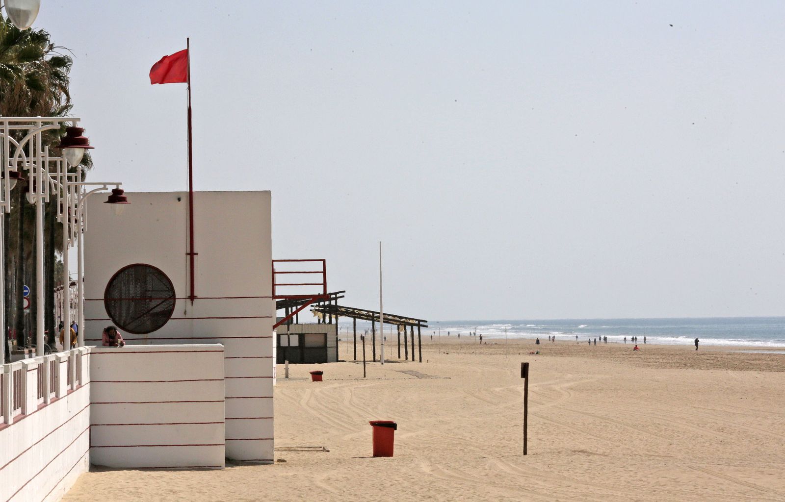 Imágenes del estado de alarma en cadiz - día 2