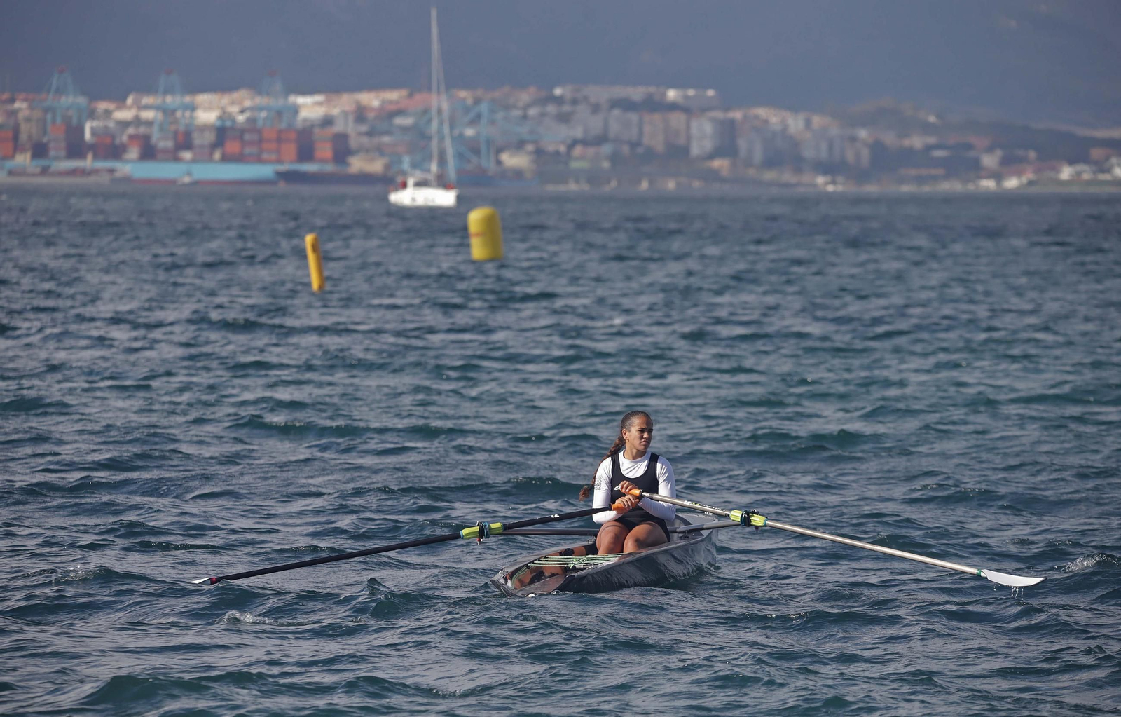 Las fotos de la jornada final de la Copa de la Juventud Europea de remo beach sprint de La Línea