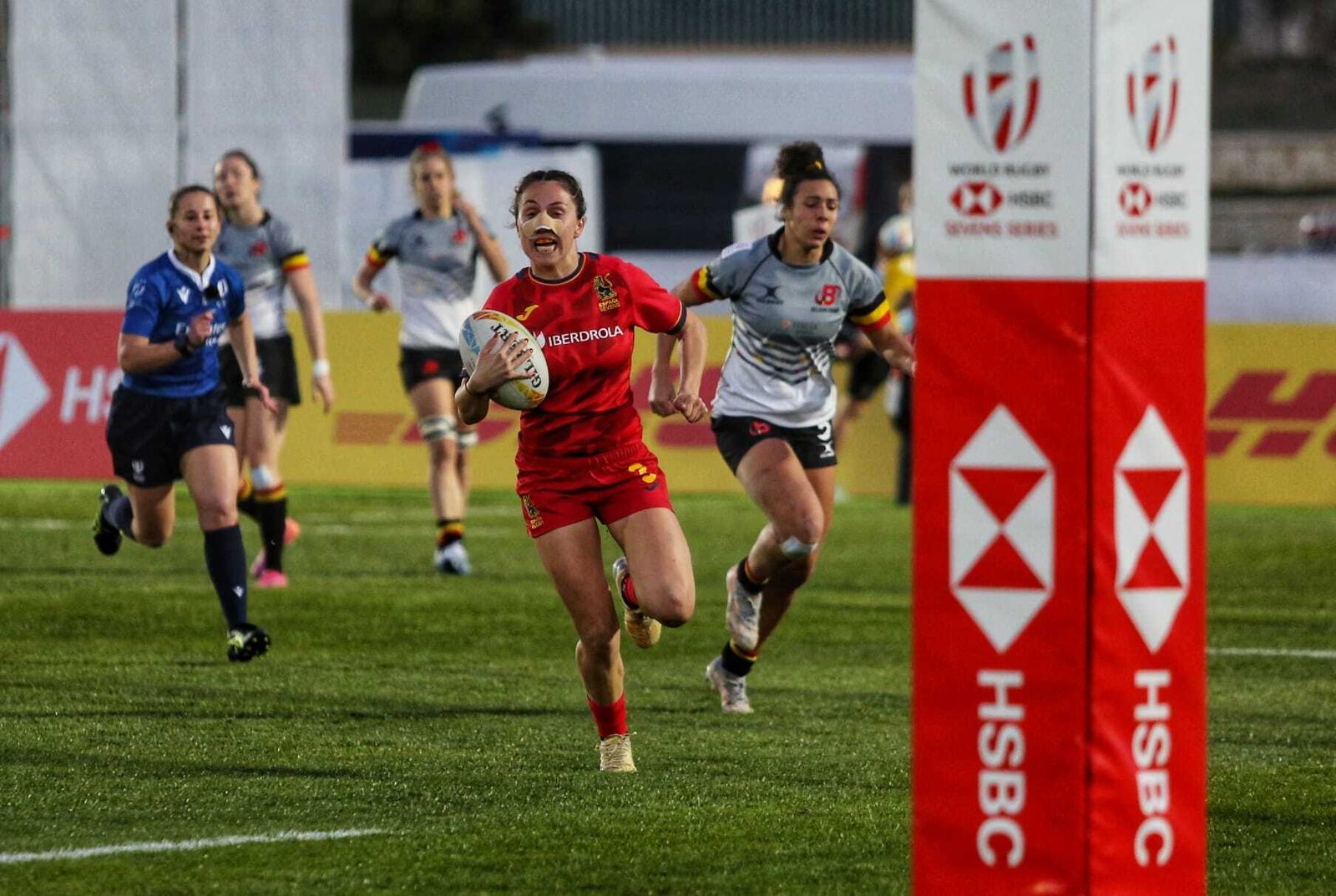 El primer día de las HSBC World Rugby Sevens Series, en fotos