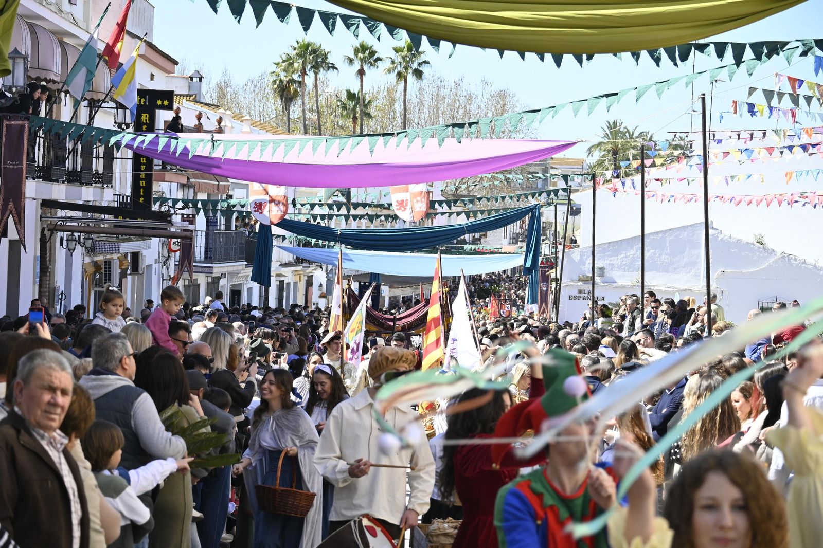 Las mejores imágenes de la Feria Medieval del Descubrimiento en Palos de la Frontera 2025
