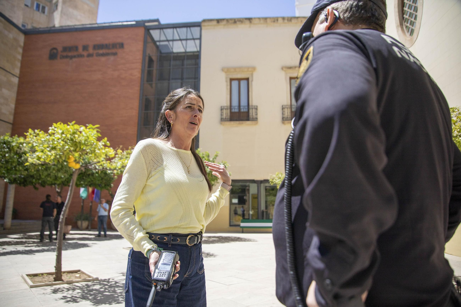 Las imágenes del apagón en Almería