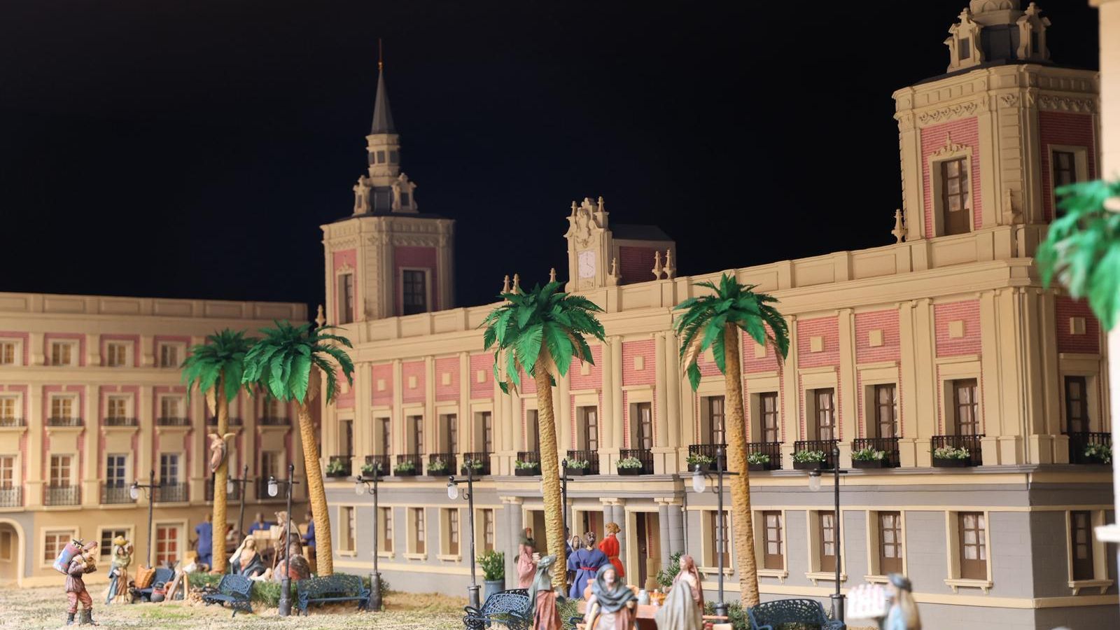 El Belén del Ayuntamiento este 2025.