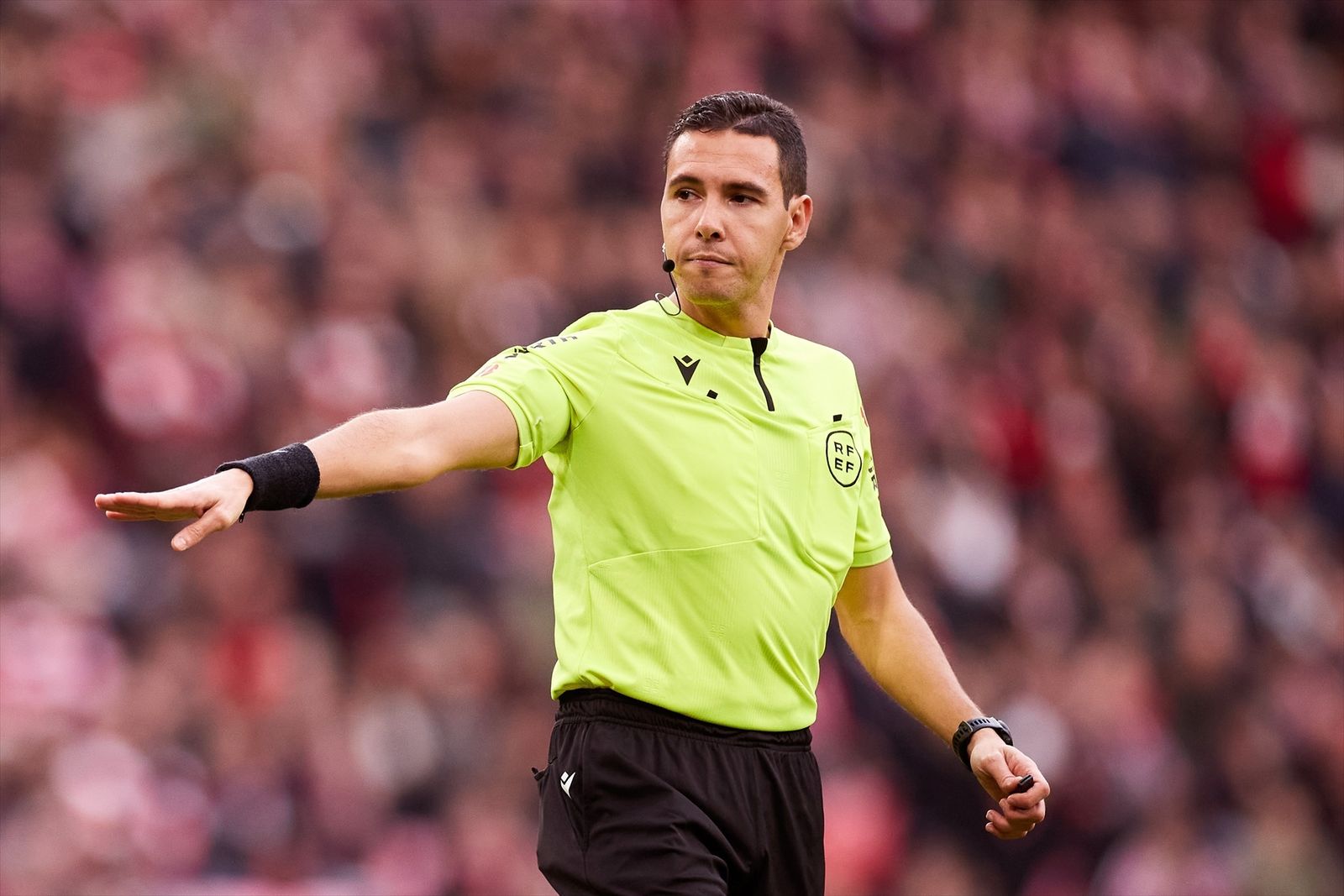 Hernández Maeso, árbitro del Real Madrid-Almería.
