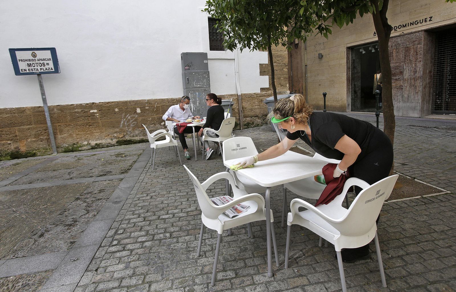 La ampliación de las terrazas fue una propuesta insistente de todos los partidos de la oposición.