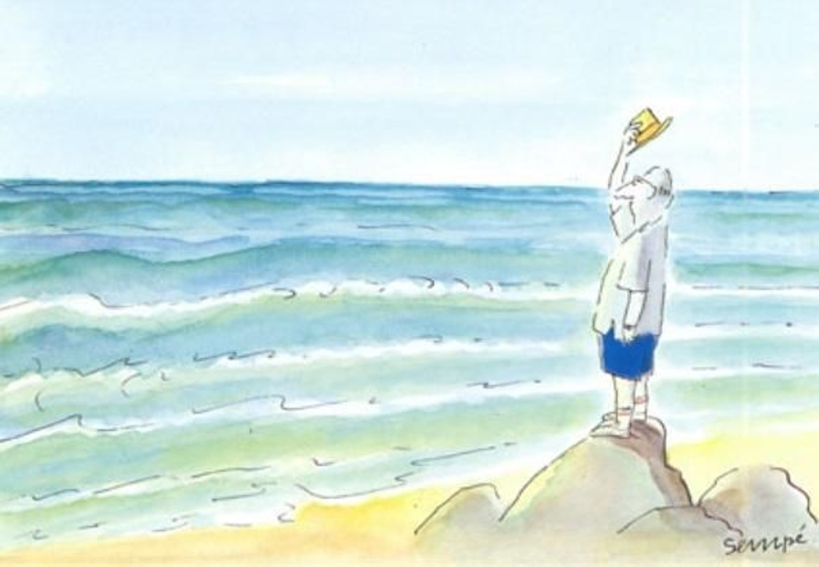 Una ilustración de Jean-Jacques Sempé.