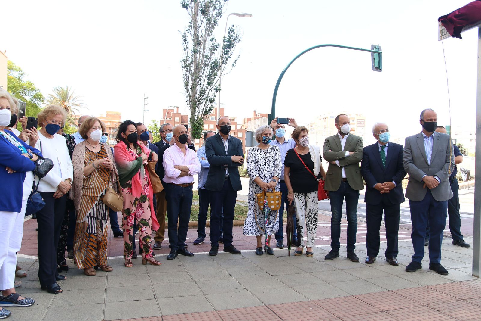 Fotogalería de la inauguración de la avenida en homenaje al exalcalde Juan Megino