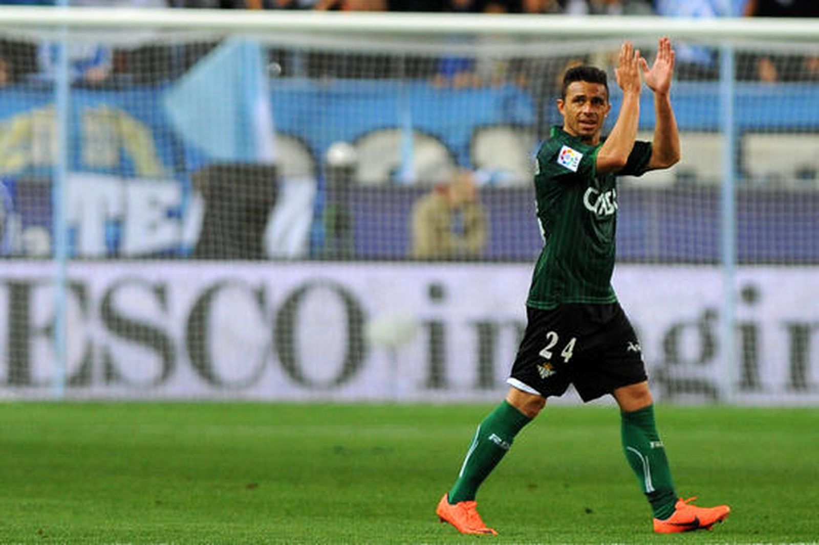 El Betis vence al Málaga en La Rosaleda (0-2). / AFP