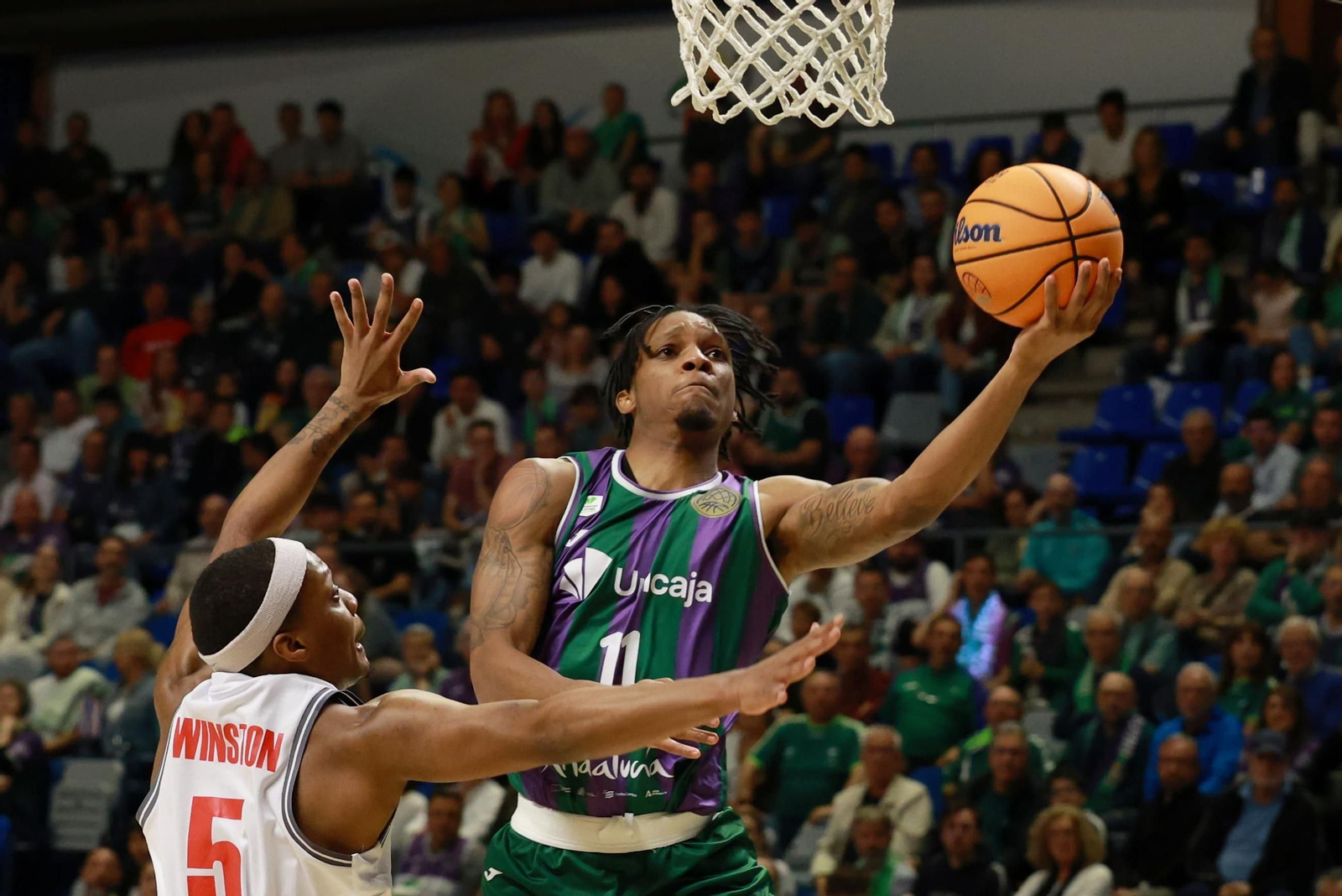 El Unicaja-Reggiana, en fotos