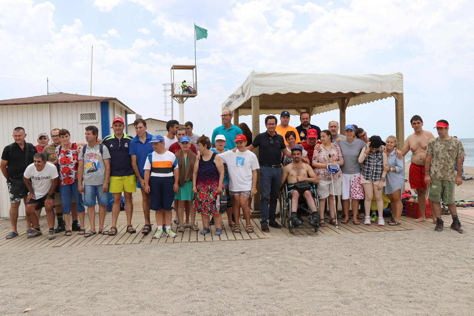 Asprodesa cierra su curso en la playa