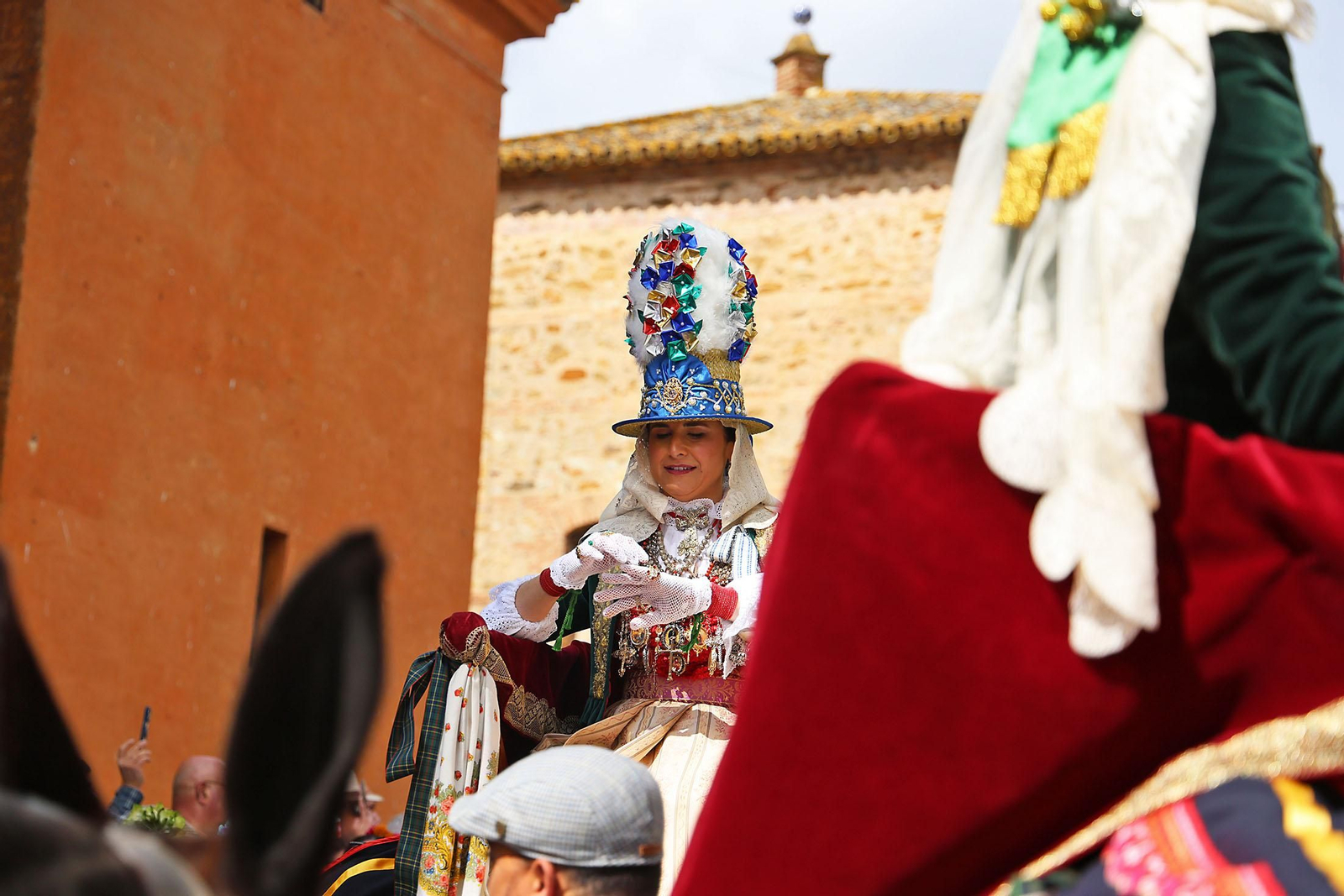 Las imágenes de la romería de San Benito Abad en el Cerro del Andévalo de Huelva