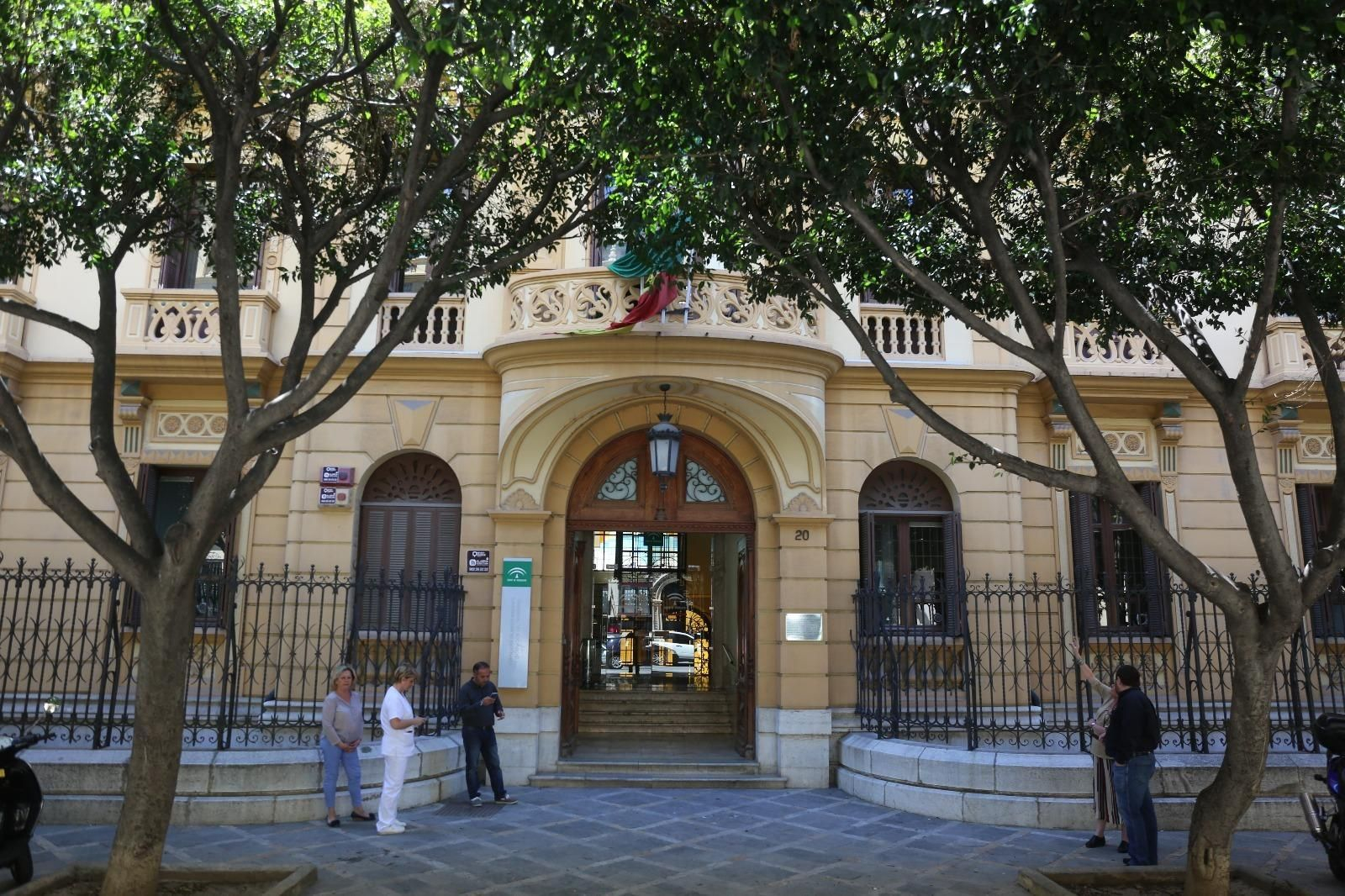 Fachada del Palacio de la Tinta.