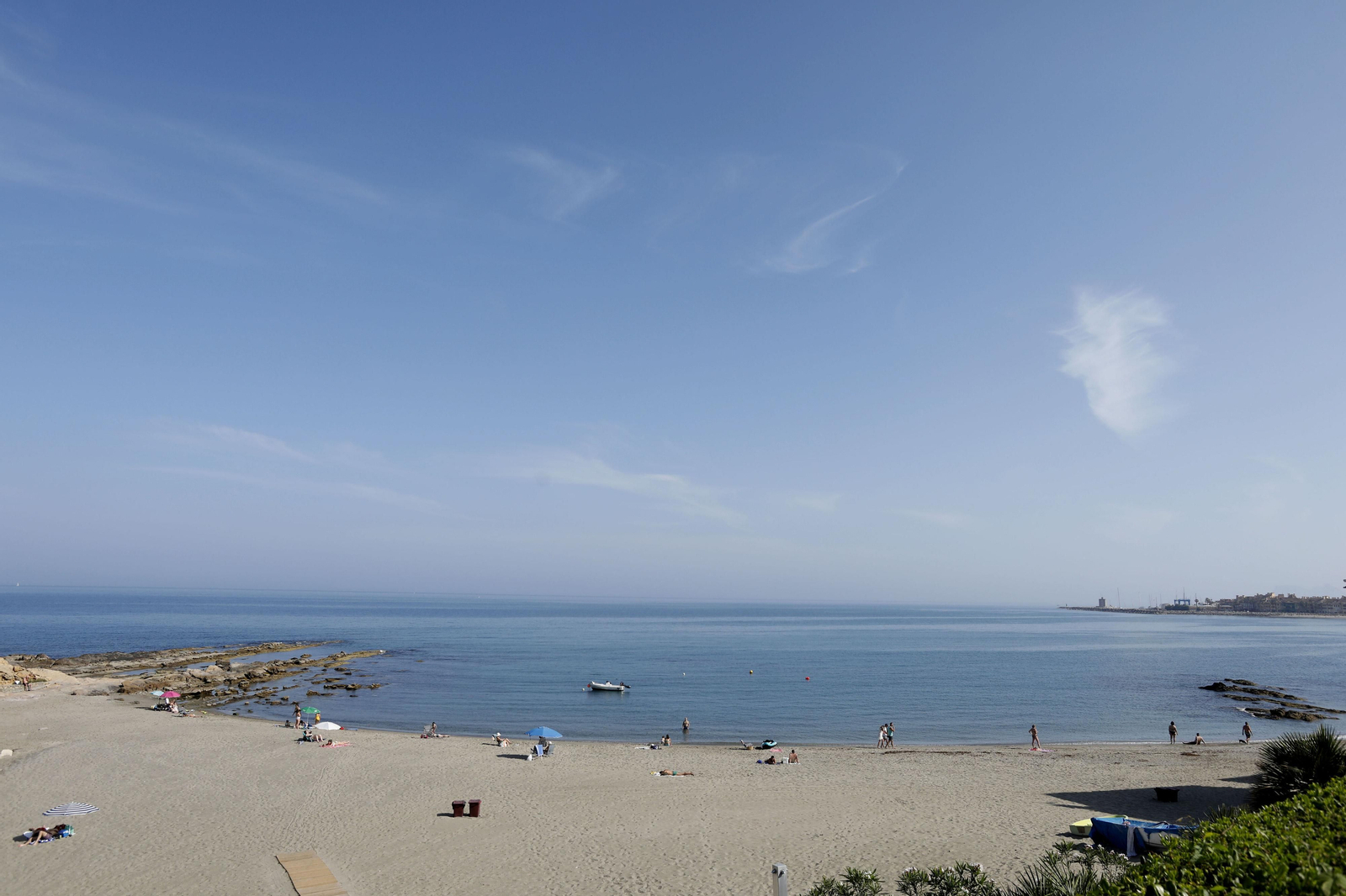 Playa de Torreguadiaro en San Roque. Imagen de archivo.