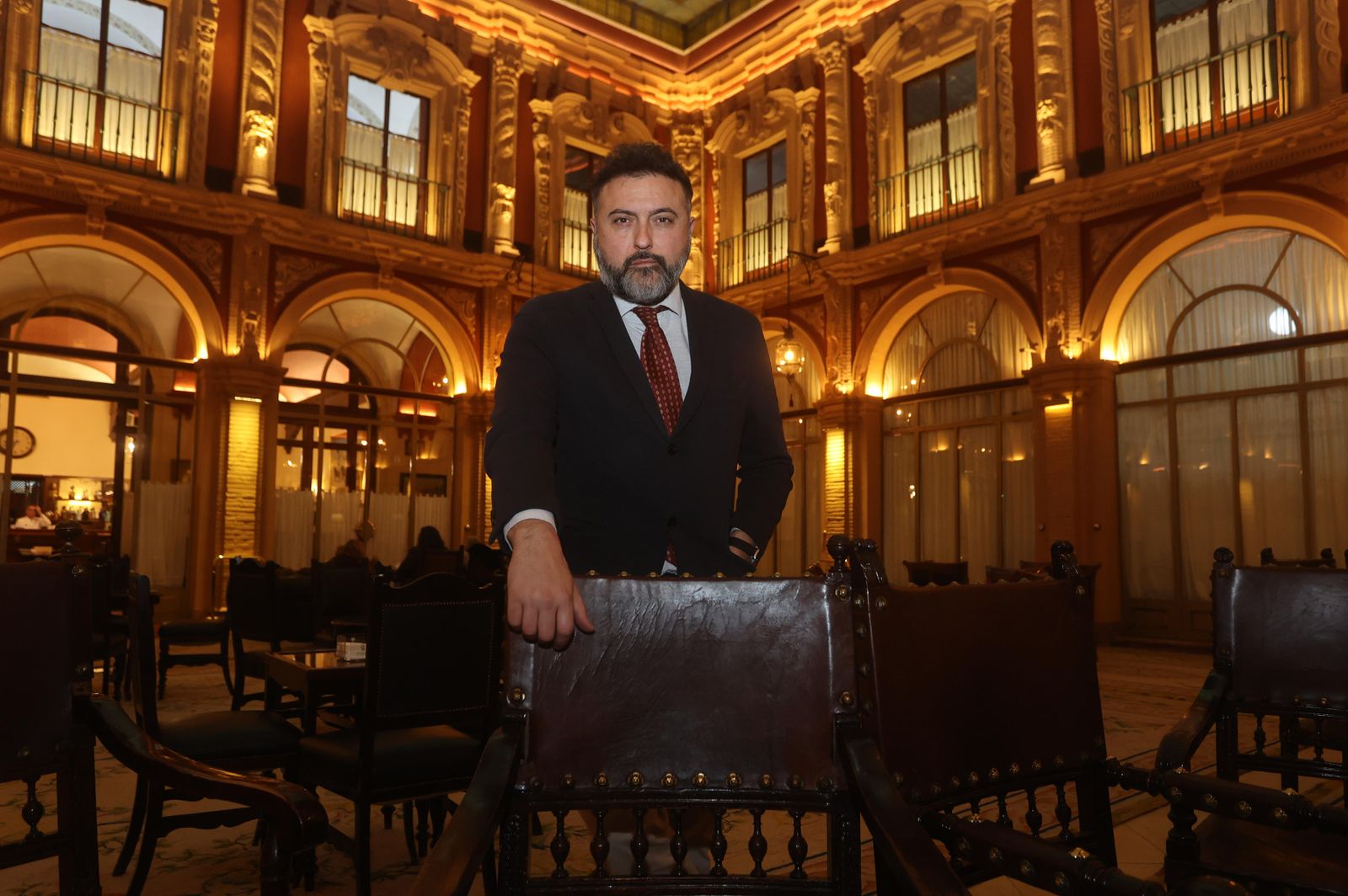 Jesús Beades, en el Círculo de Labradores.