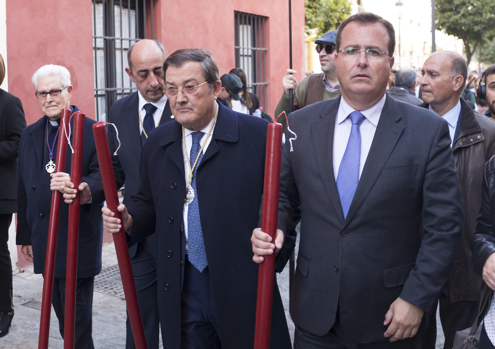 Las imágenes del via crucis del Cautivo de Torreblanca