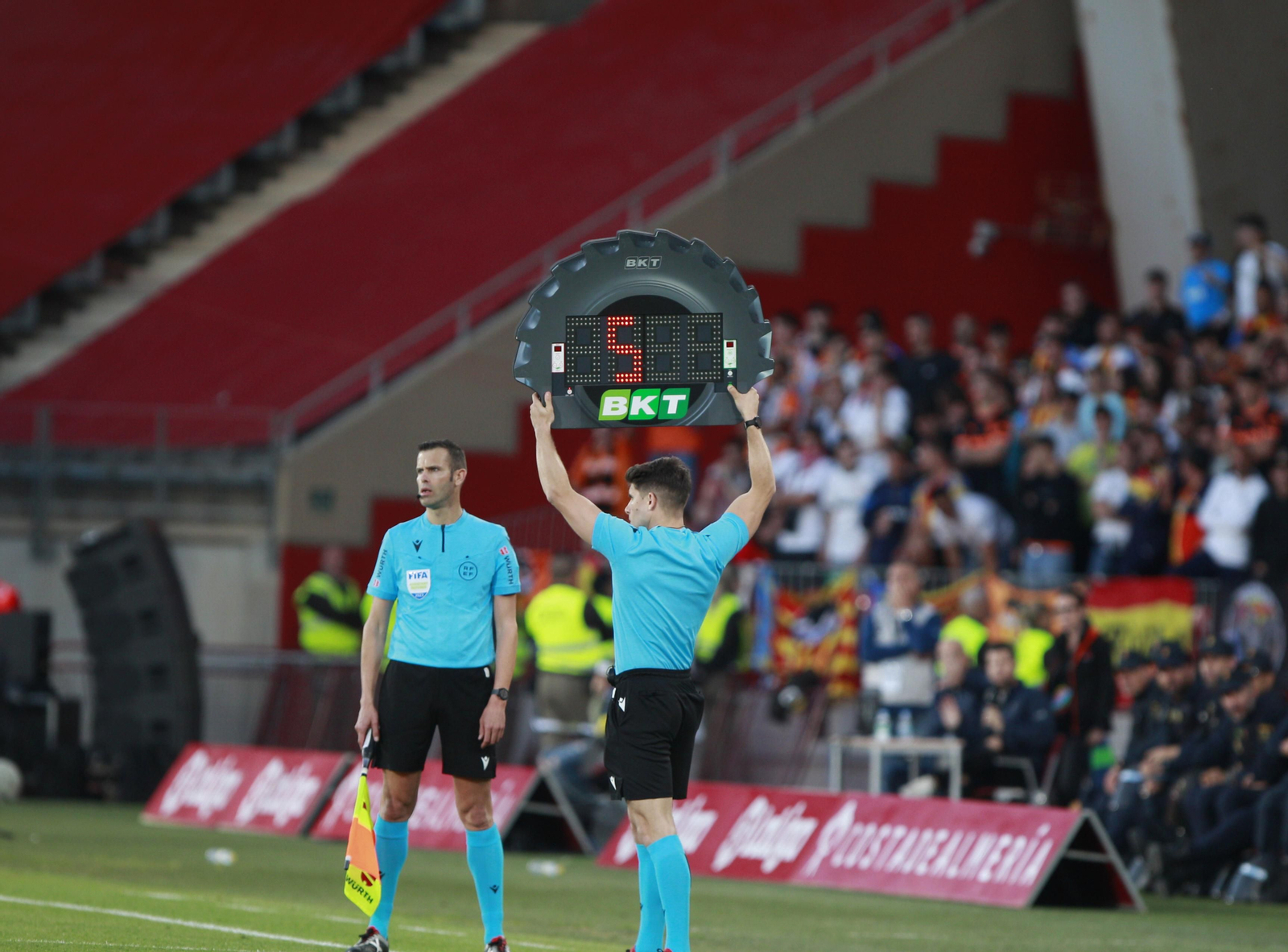 Fotogalería del partido de la Liga Santander, U.D. Almería-Valencia