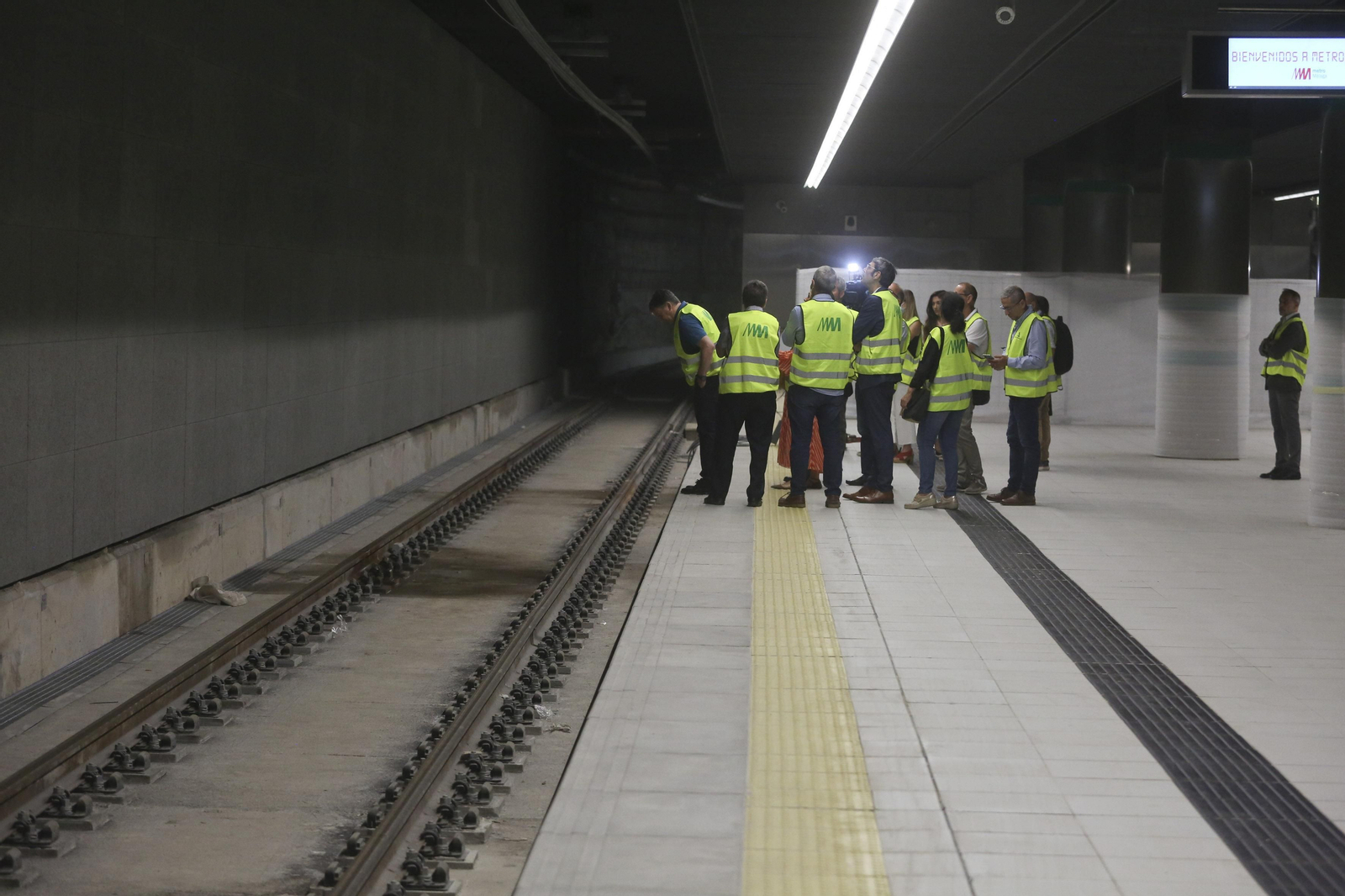 El Metro al Centro de Málaga: fotos de las estaciones Atarazanas y Guadalmedina El Metro al Centro de Málaga: fotos de las estaciones Atarazanas y Guadalmedina