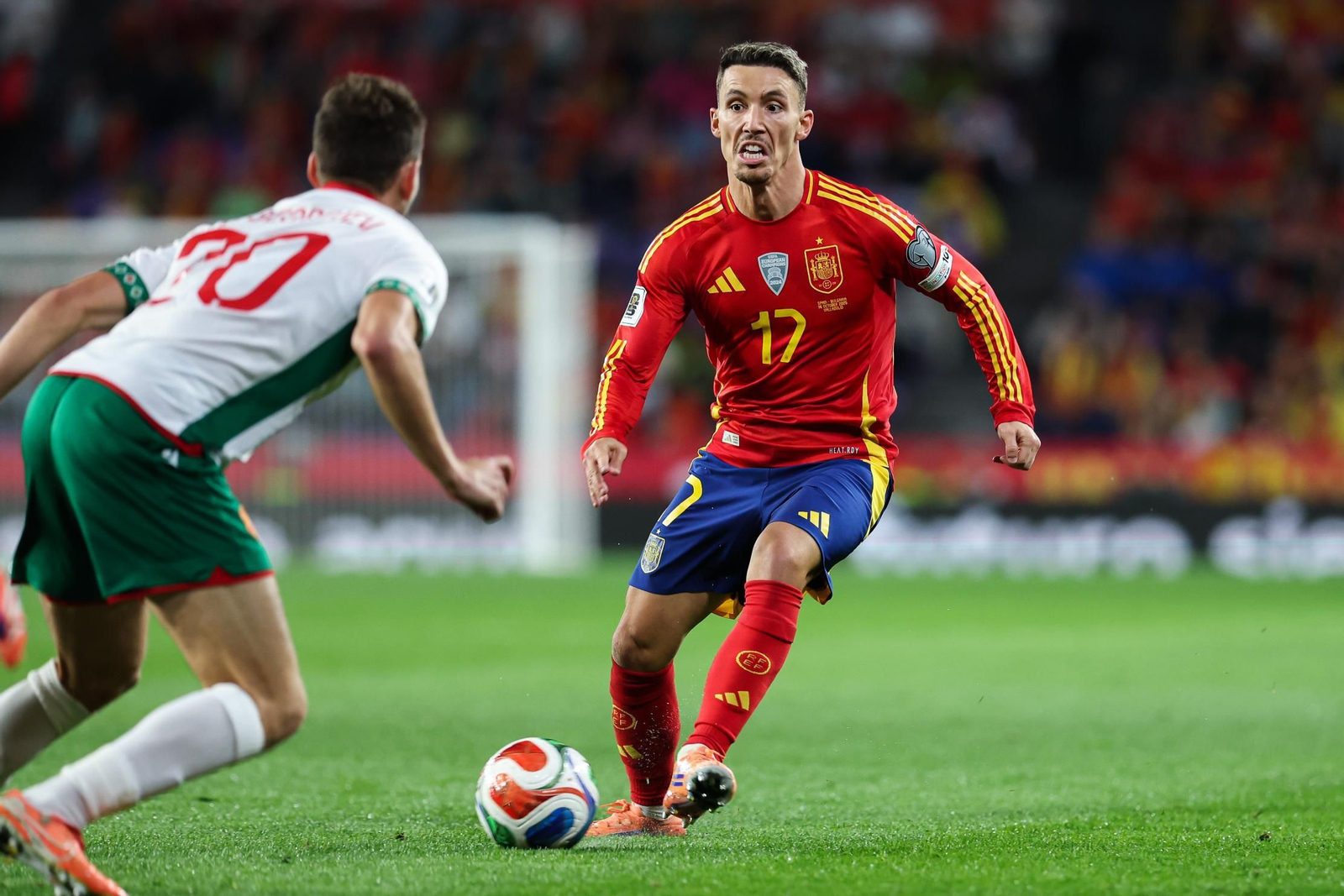 Las mejores fotos del España-Bulgaria