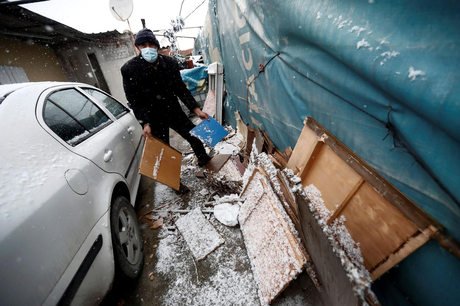 Las imágenes blancas que ha dejado la nieve en toda España