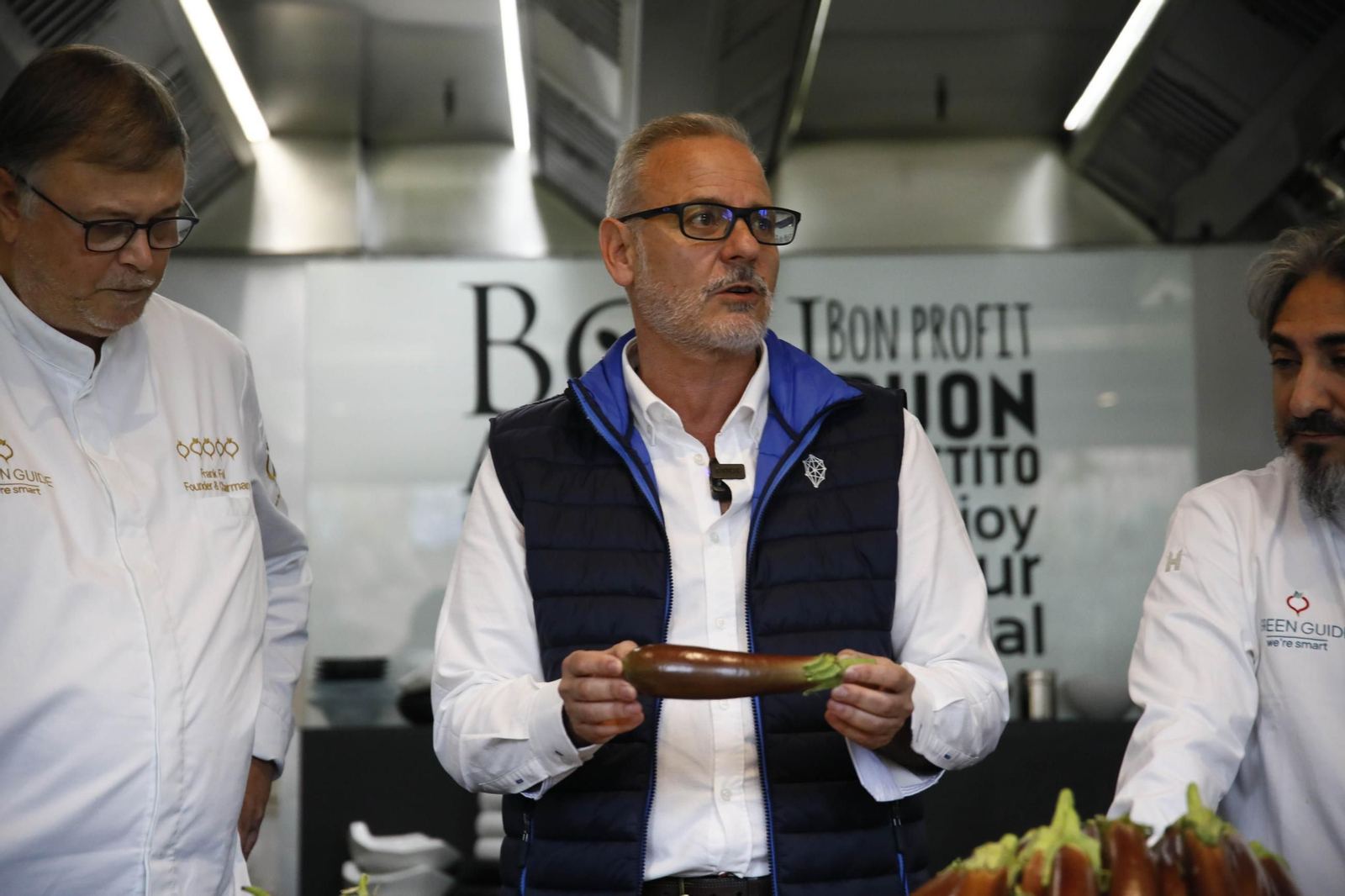 Las imágenes de una nueva variedad de berenjena en Almería