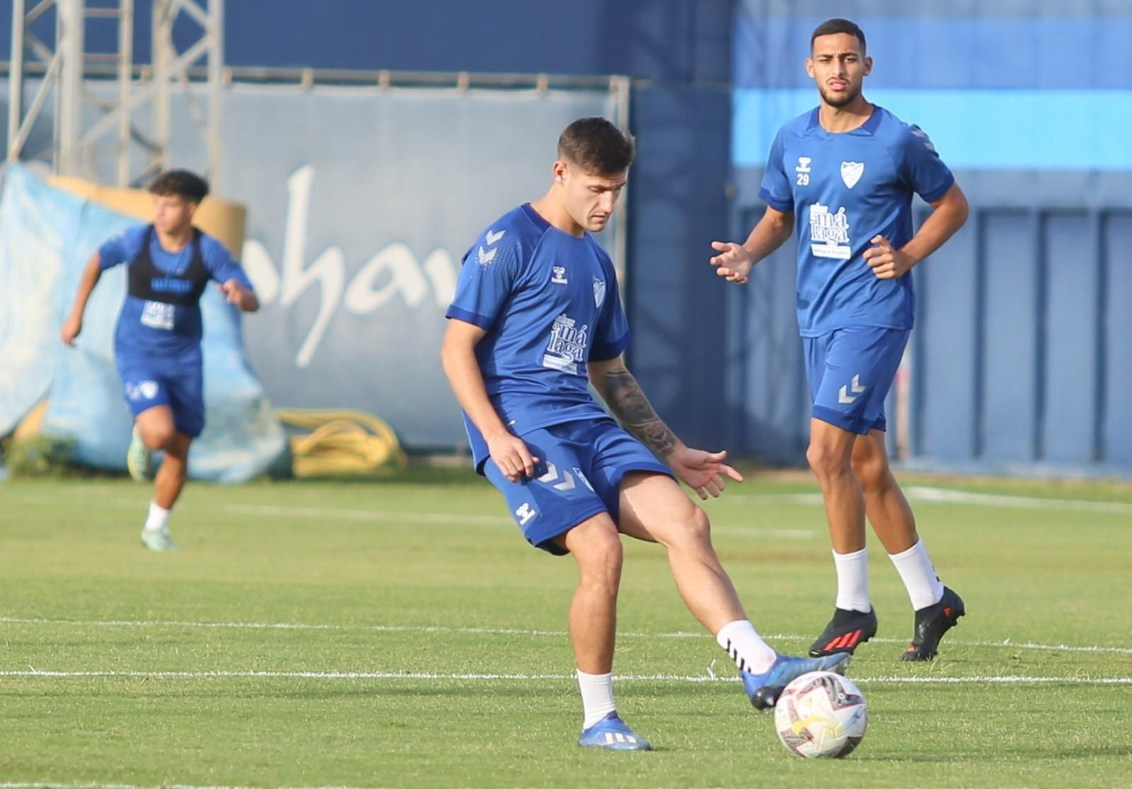 Las fotos de la vuelta los entrenamientos del Málaga CF