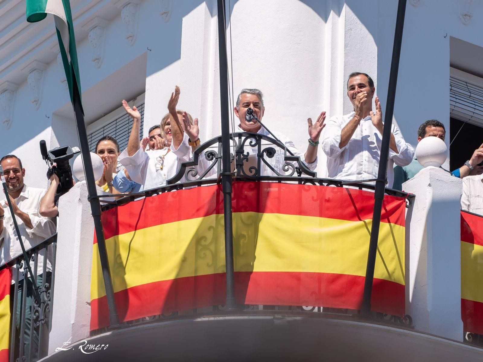 Imágenes del comienzo de las Fiestas Taurinas Tradicionales de Trigueros