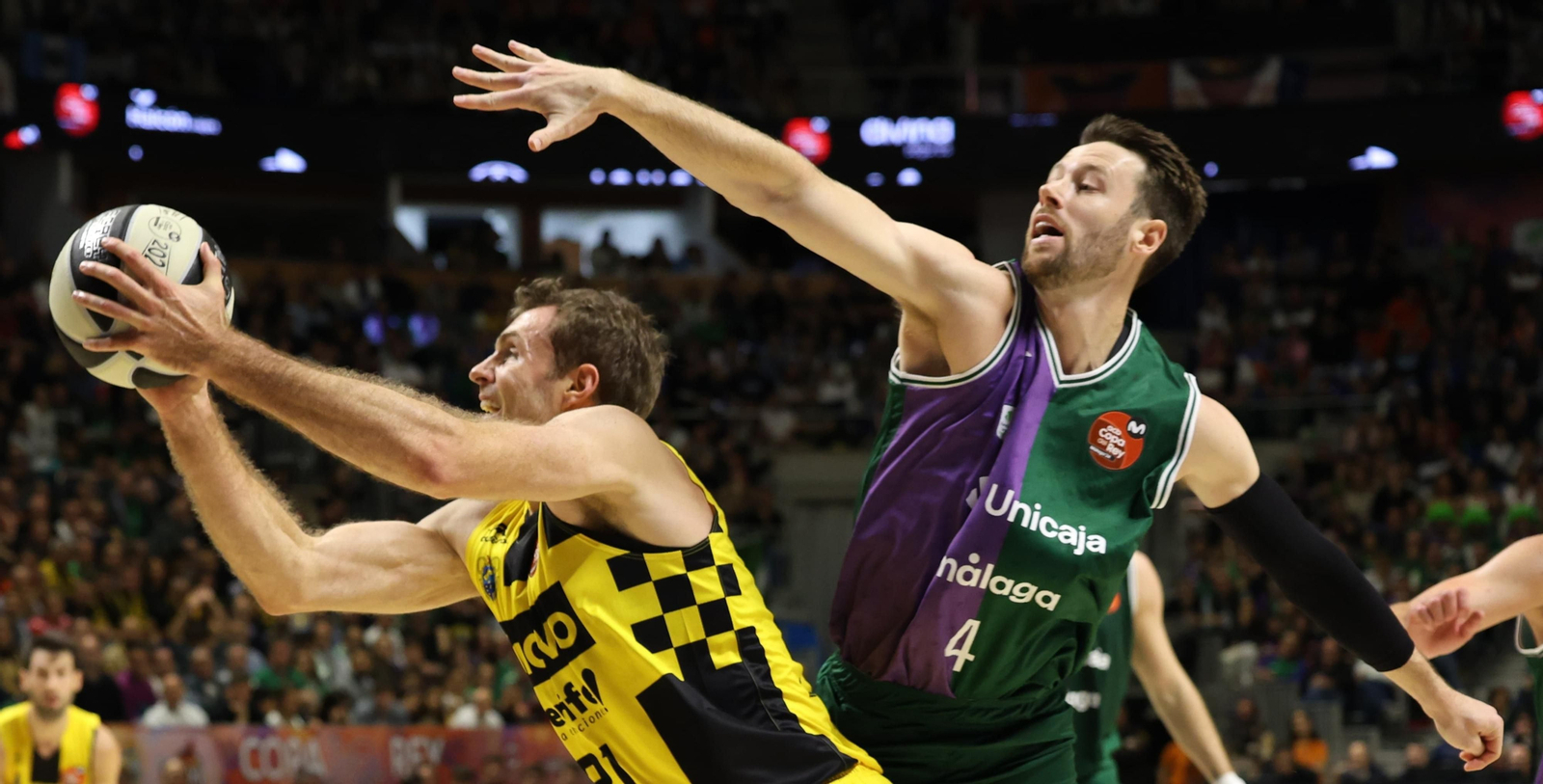 Las fotos del Unicaja - Lenovo Tenerife de Copa