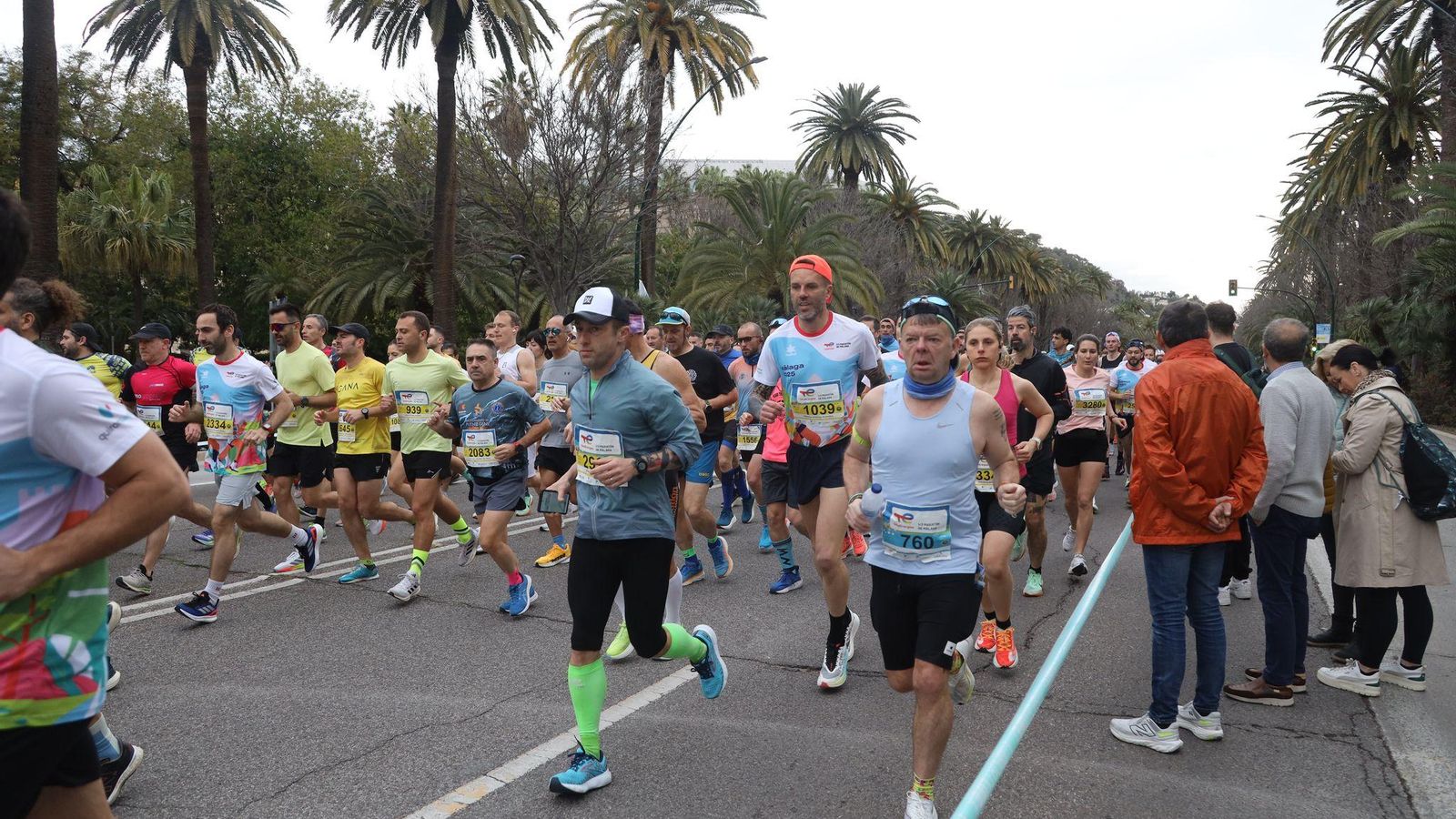 La Media Maratón de Málaga 2025, en fotos