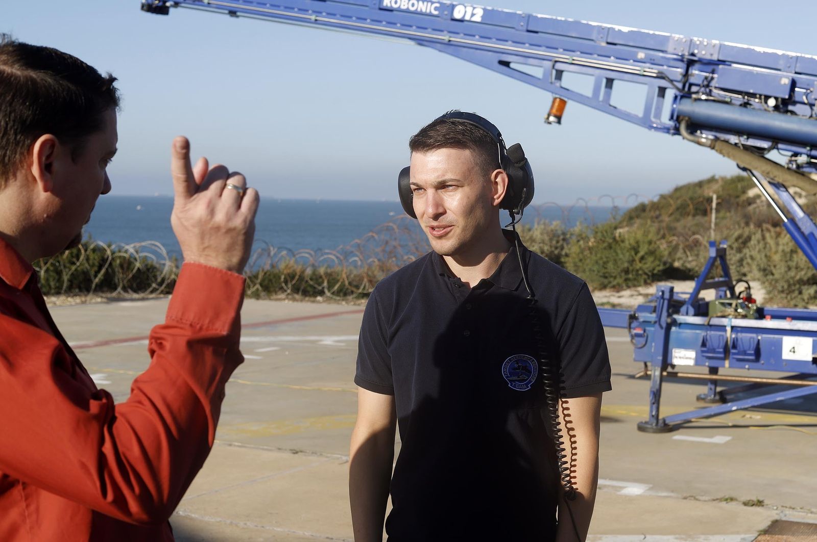 Imágenes del ensayo del demostrador Auto´Mate en el INTA, Huelva