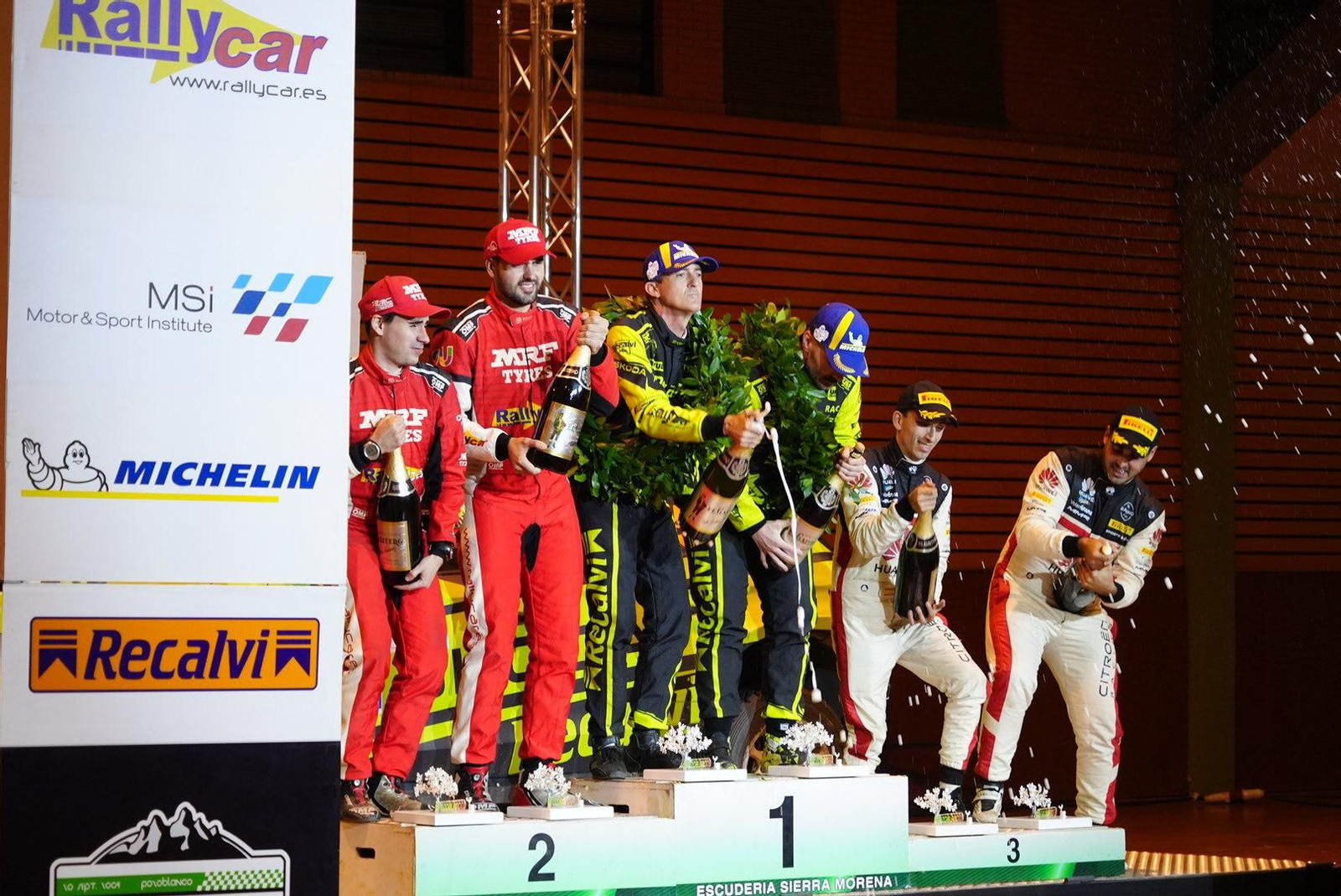 Las mejores imágenes de la entrega de premios del Rallye Ciudad de Pozoblanco